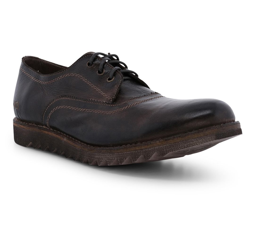 BED STU Mens Lace-Up Leather Derby Shoes - Mar k 