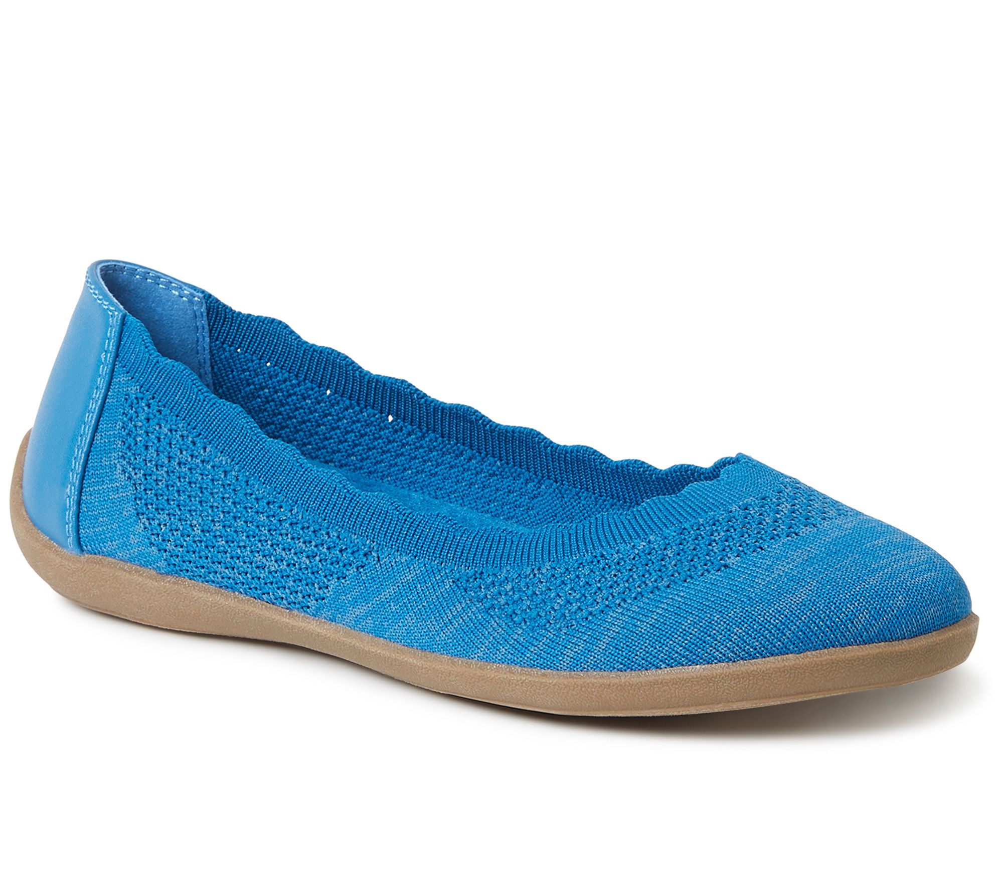Original Comfort Footwear by Dearfoams Washable Knit Flat