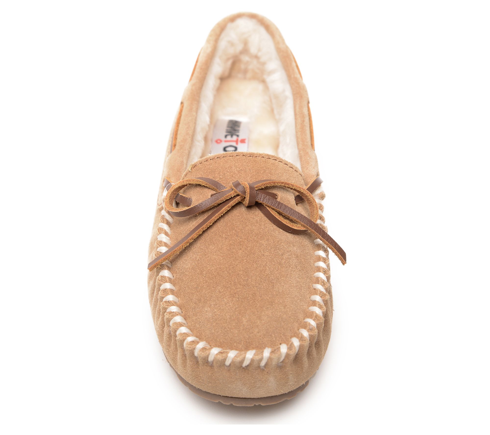 Qvc on sale minnetonka moccasins