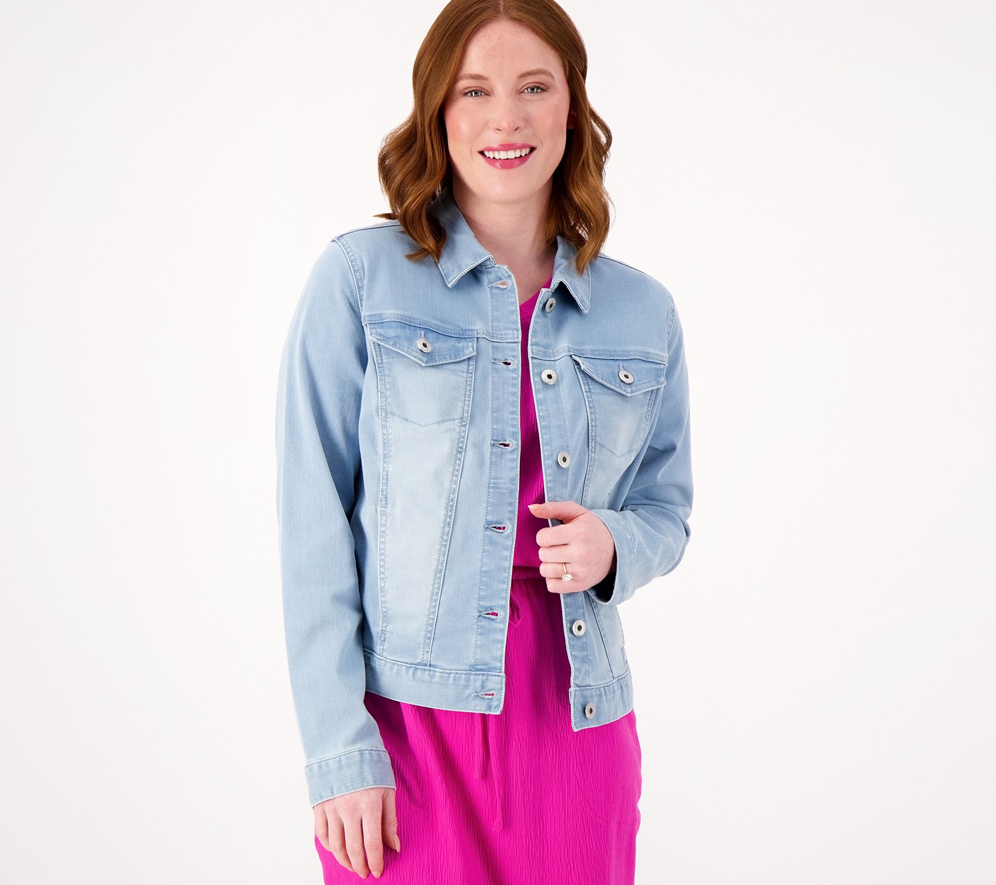 Belle by Kim Gravel Classic Jean Jacket