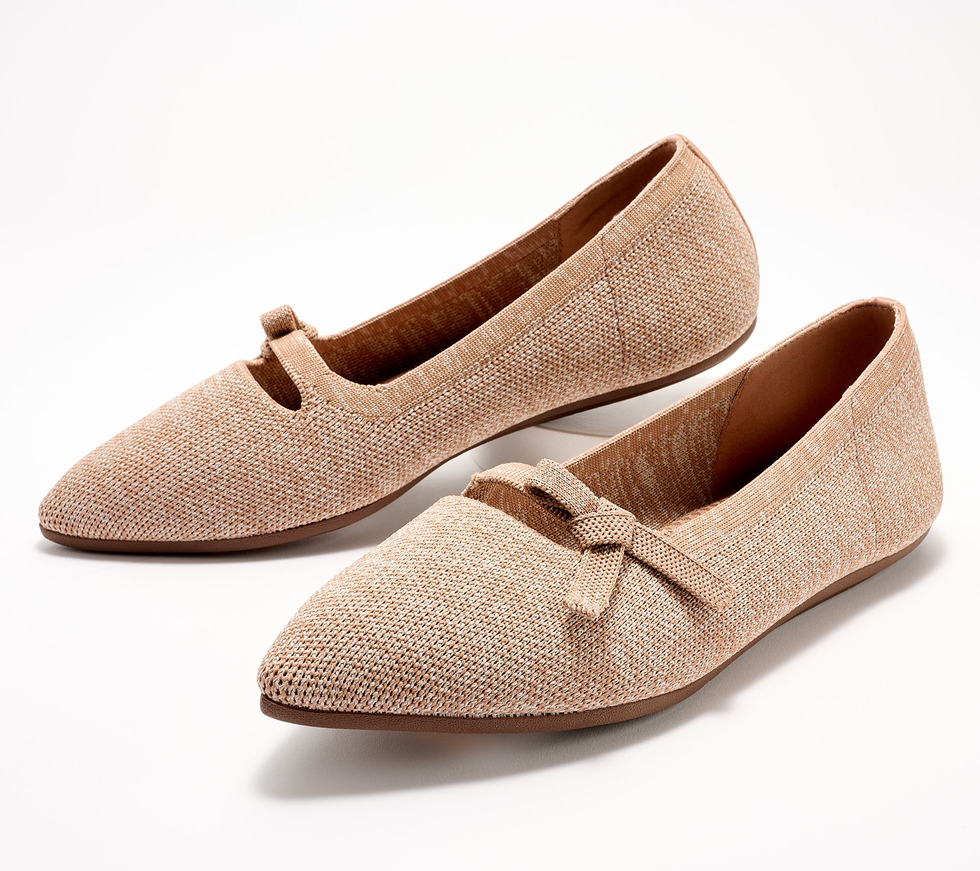 Som Lodge heroisk Skechers Cleo Point Vegan Washable Bow Flats - Lovely Weather - QVC.com