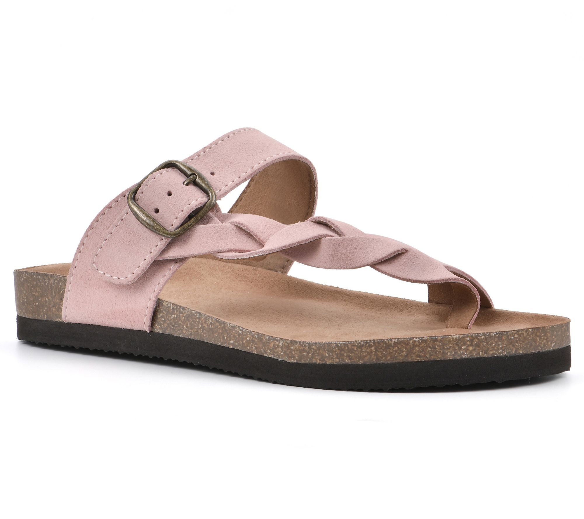 White Mountain Footbed Sandals - Crawford - QVC.com