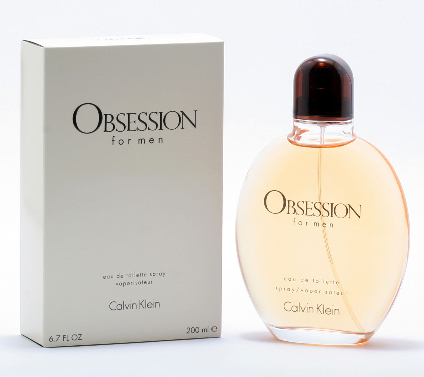 Calvin Klein Obsession Eau De Toilette Spray, Cologne For Men, 6.7 oz