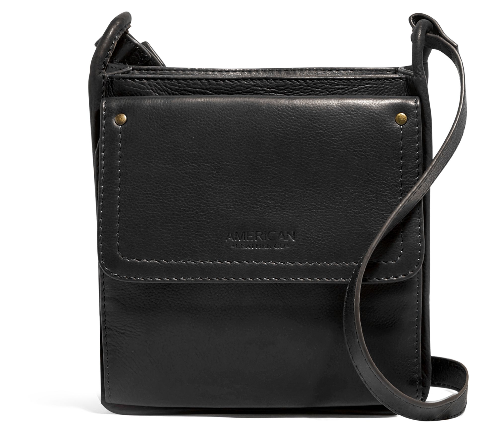 American Leather Co. Elton Crossbody on QVC 