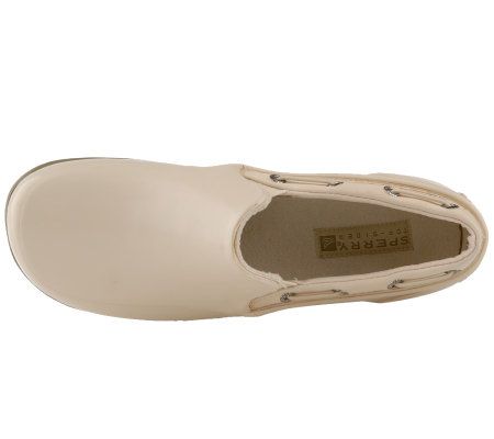 sperry duck boots qvc