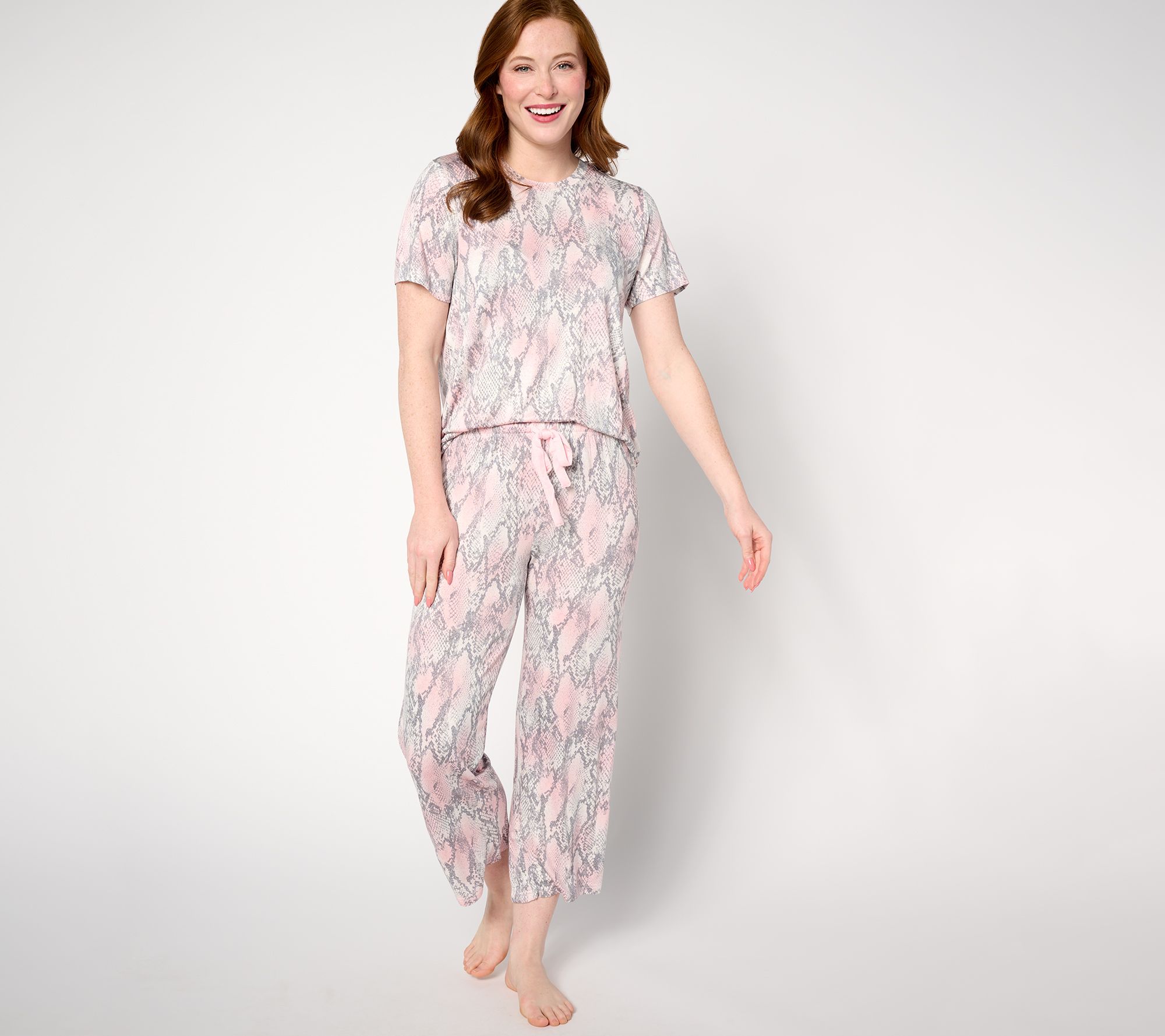 Dreams & Co. Women's Plus Size Cozy Pajama Set Pajamas - 22/24