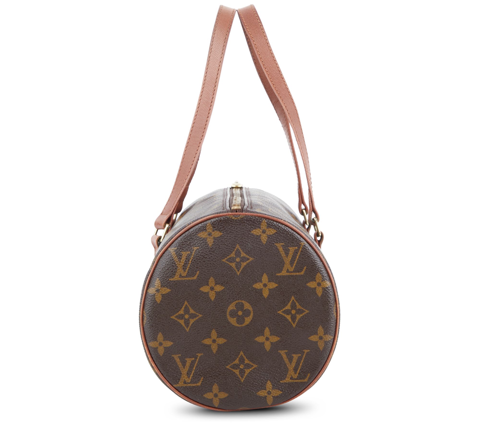  Louis Vuitton Women's Pre-Loved Papillon Pouch, Monogram,  Brown, One Size : Clothing, Shoes & Jewelry