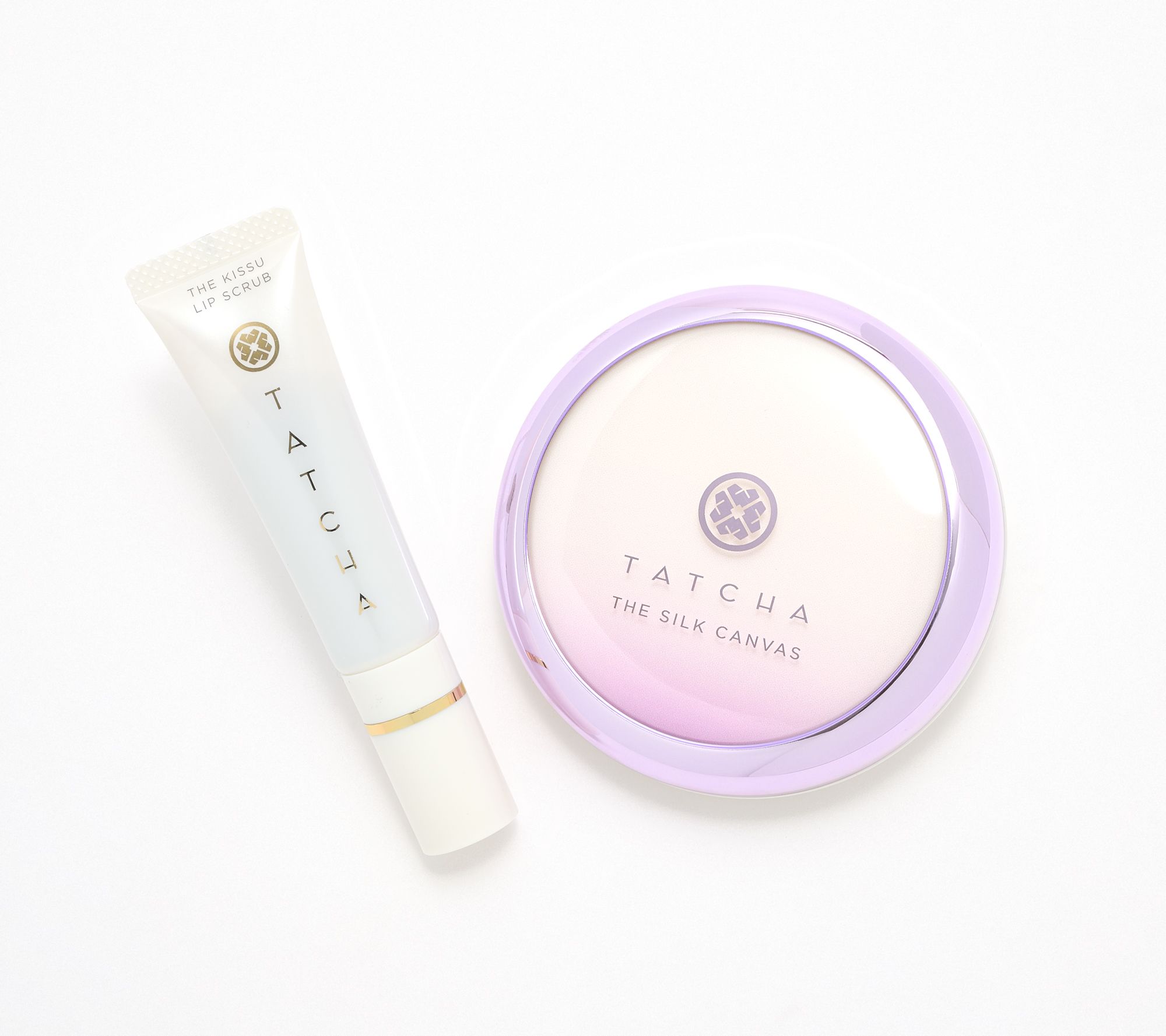 TATCHA Silk Canvas & Kissu Lip Scrub 2-Piece Kit