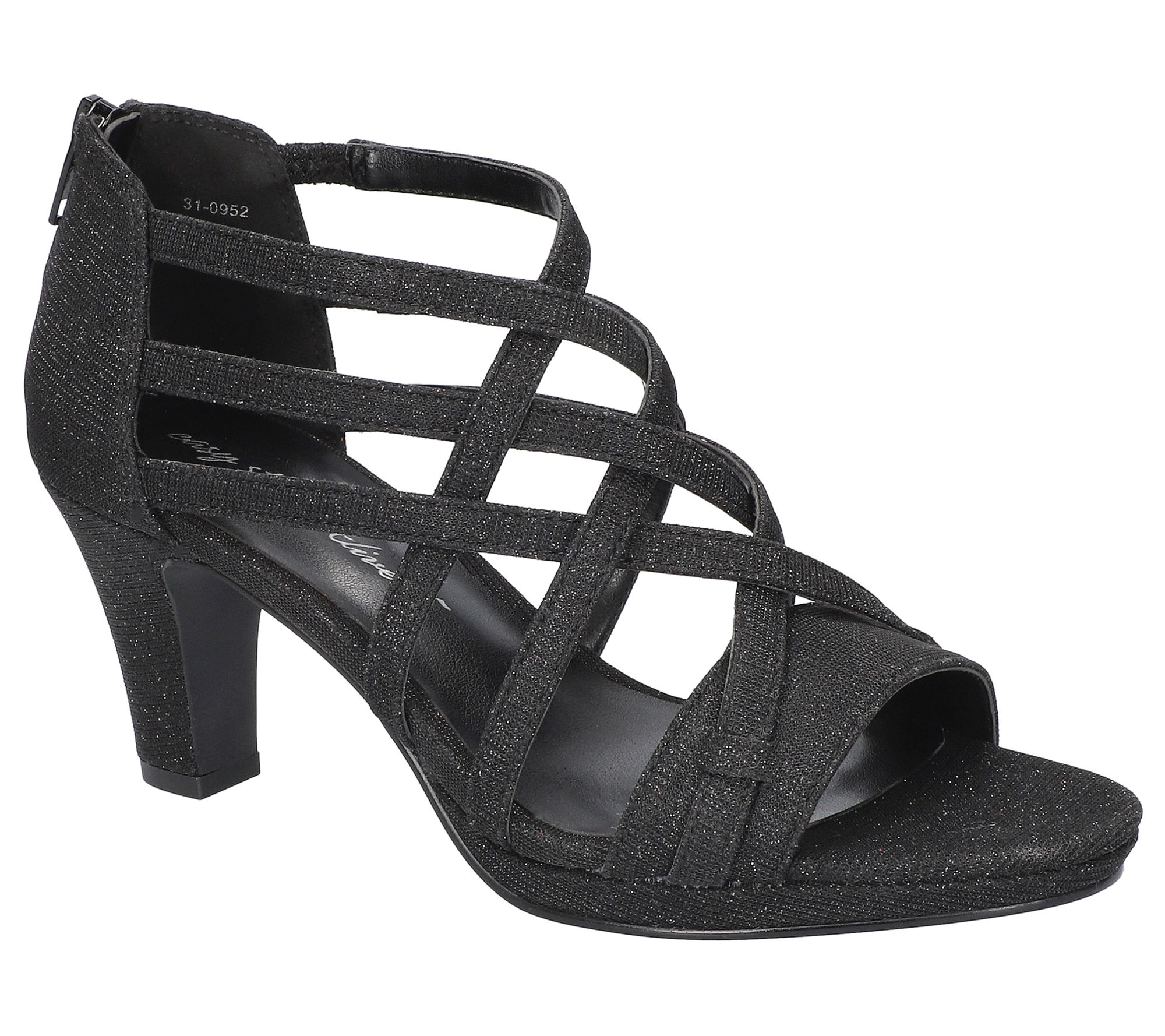 Easy Street Platform Dress Sandals-Bee