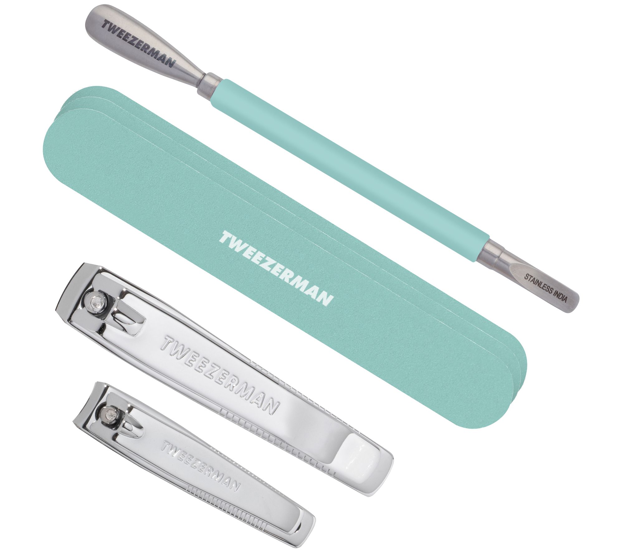 Tweezerman Baby Nail Scissors with Nail File 