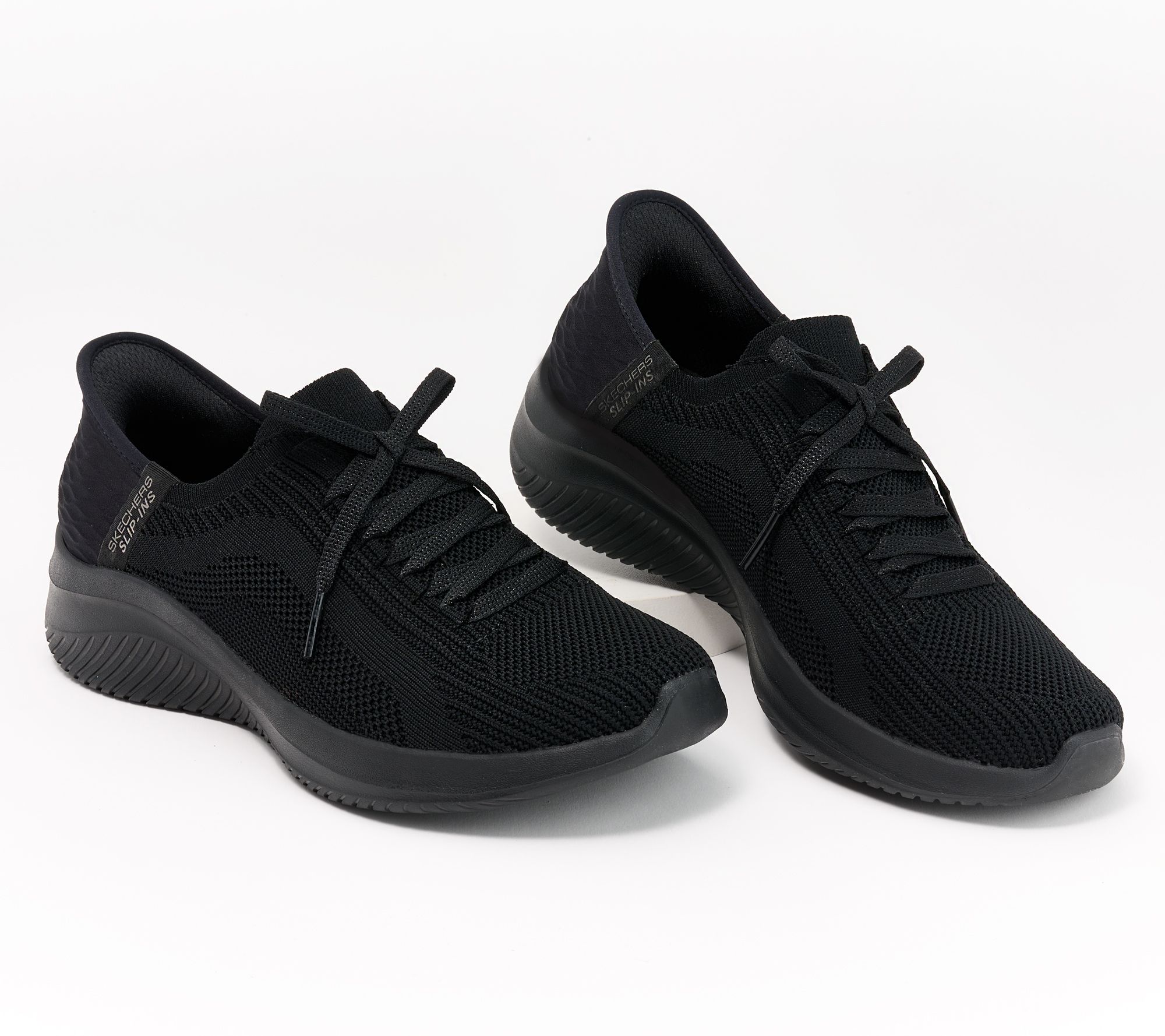 "As Is" Skechers Slip- ins Ultra Flex Vegan Washable Shoes