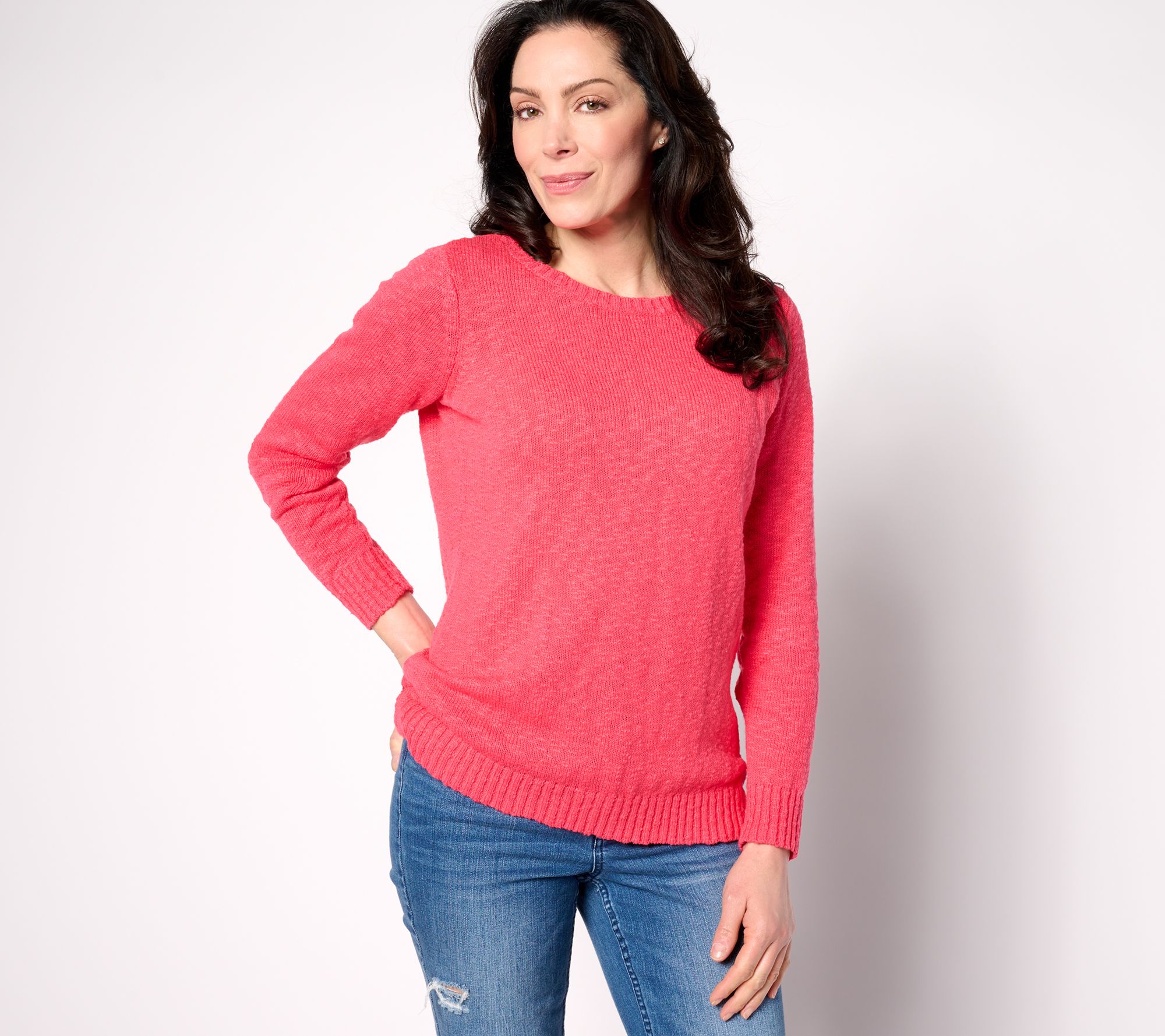 "As Is" Belle Beach by Kim Gravel Crewneck Beach Sweater