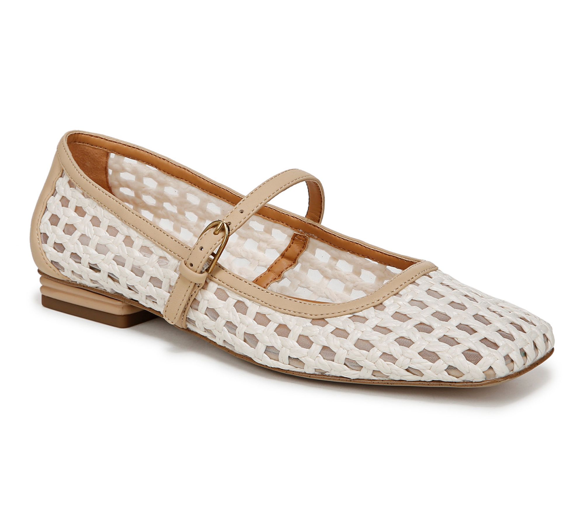 Franco Sarto Square Toe Mary Janes - Tinsley