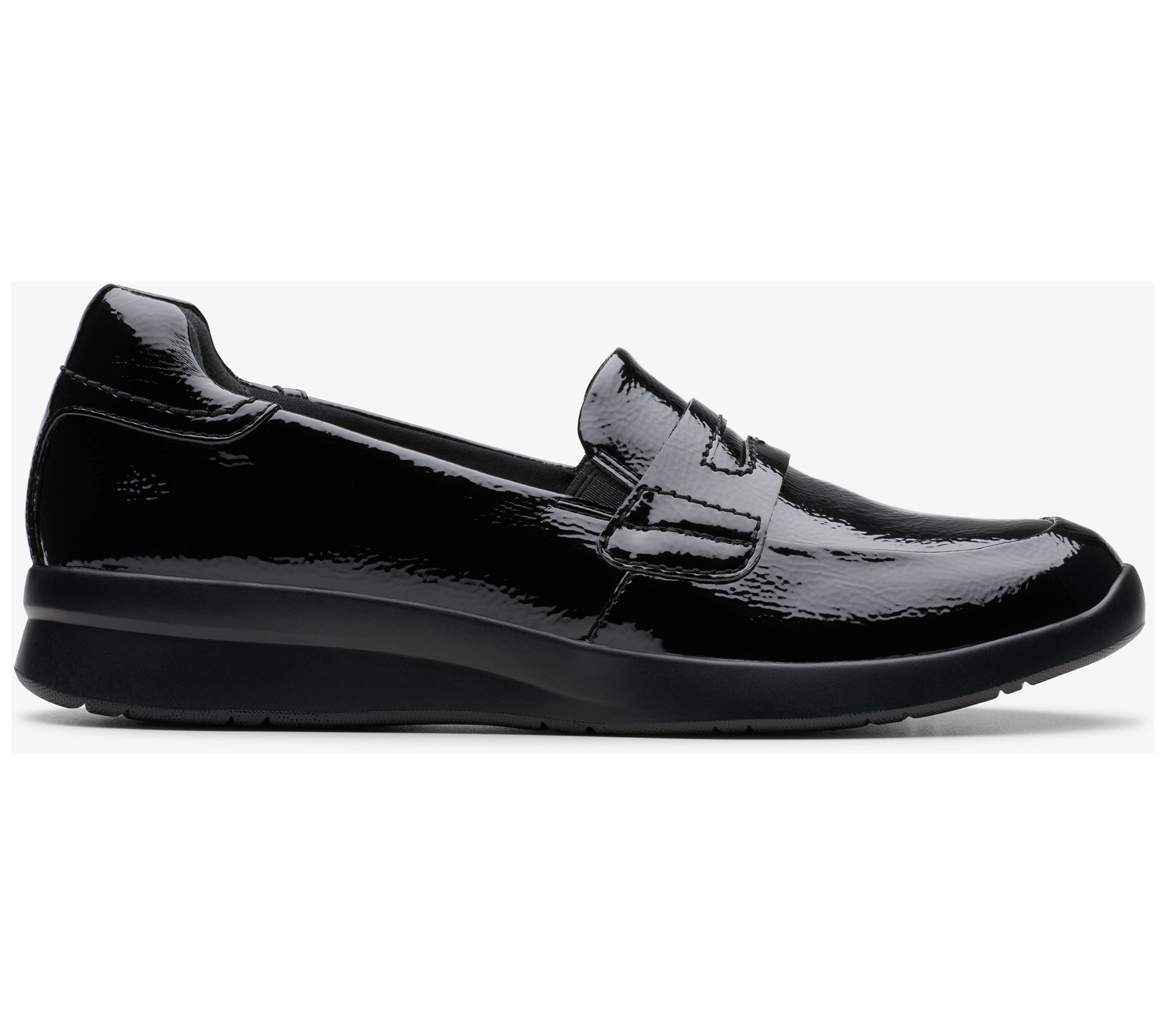 Clarks Collection Patent Slip On Loafer- Ellowyn Penny