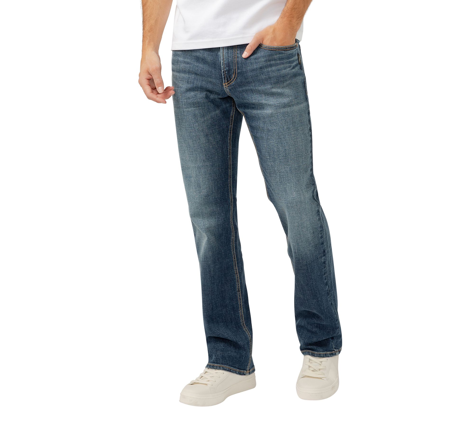 Silver Jeans Co. Men's Jace Bootcut Luxe Herita ge Jeans