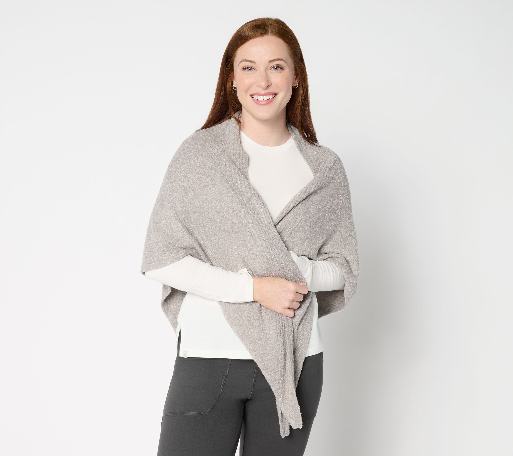 Barefoot Dreams CozyChic Lite Ribbed Collar Wrap