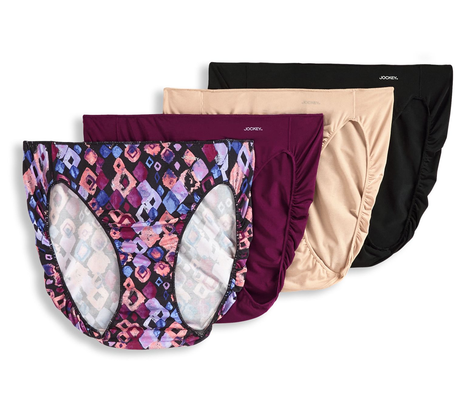 Jockey No Panty Line Promise Hi-Cut Panties Set of 4