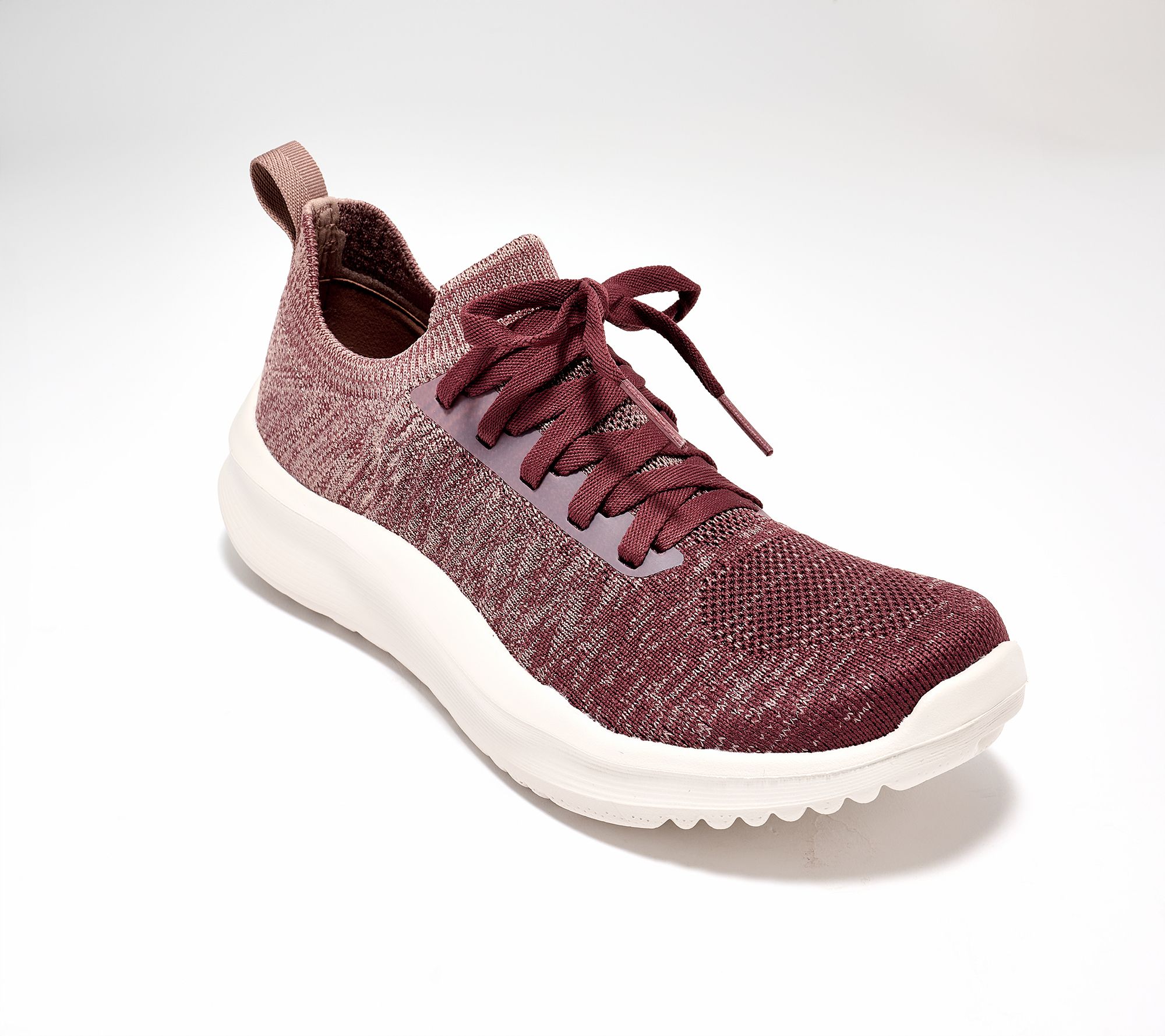 Clarks Cloudsteppers Knit Lace-Up Sneakers -Solevana Lace