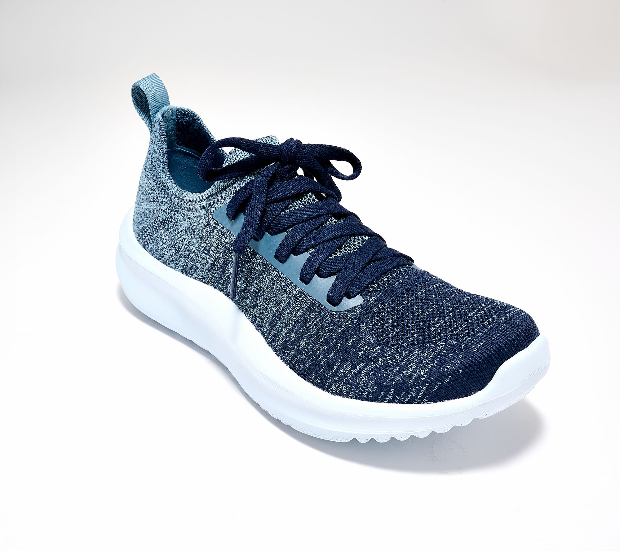 Clarks Cloudsteppers Knit Lace-Up Sneakers -Solevana Lace