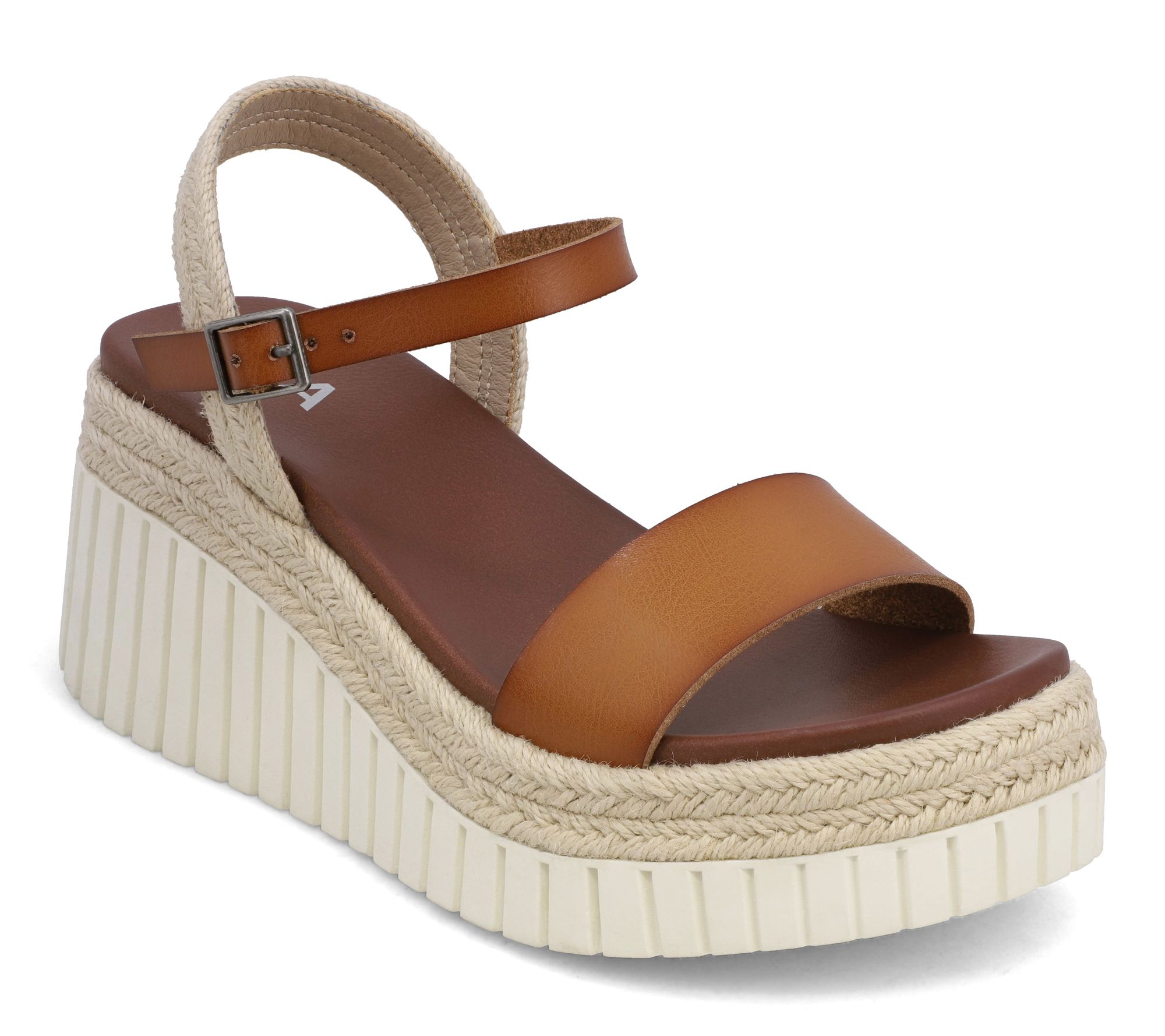 MIA Shoes Wedge Sandals - Yanis