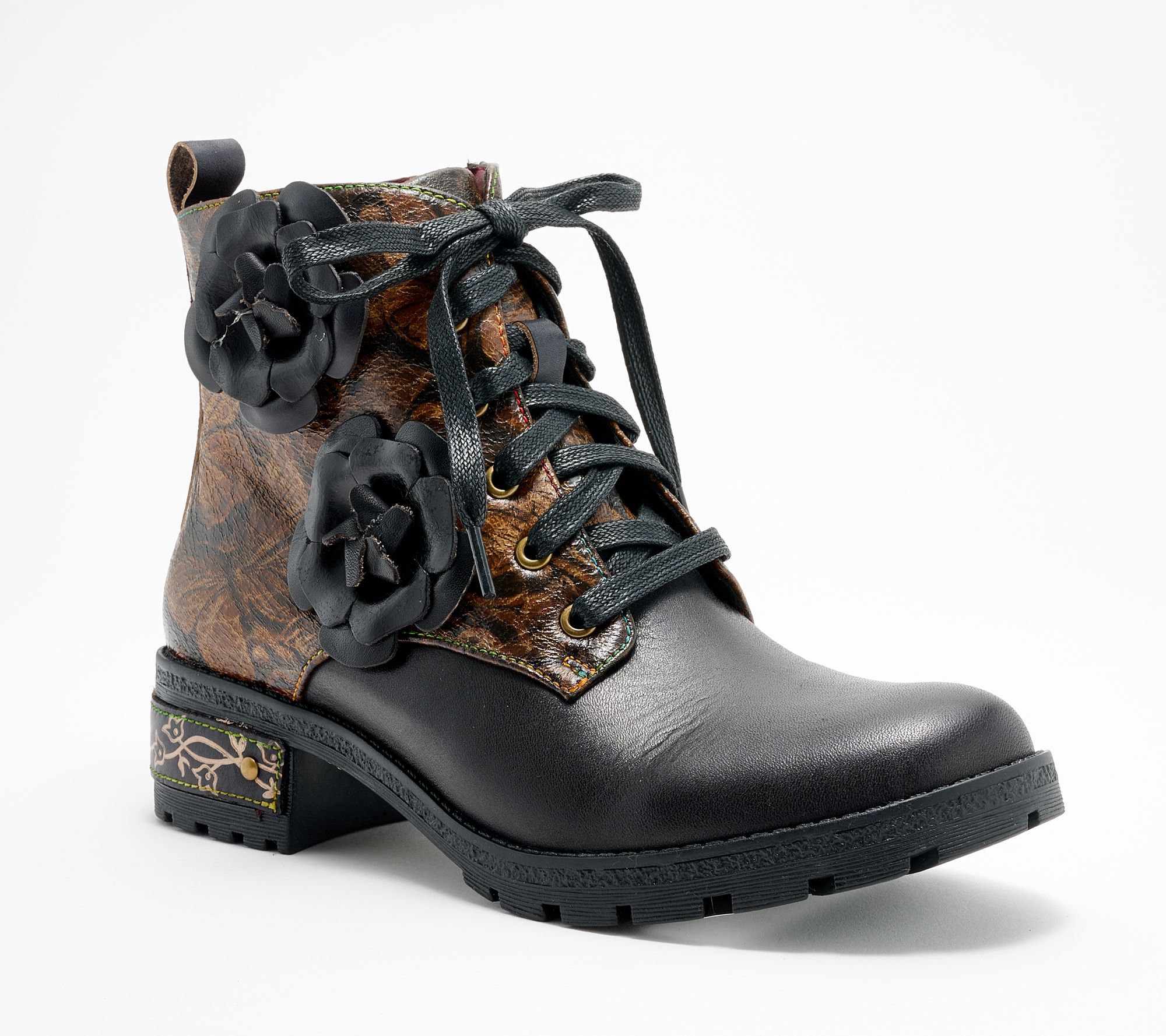 L'Artiste by Spring Step Lace-Up Boots - Martinela