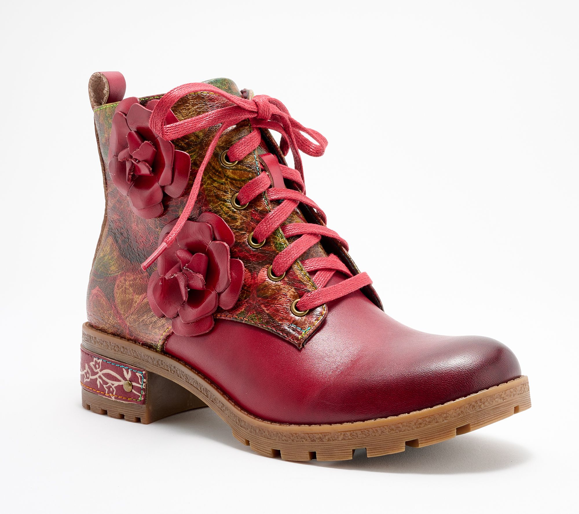 L'Artiste by Spring Step Lace-Up Boots - Martinela