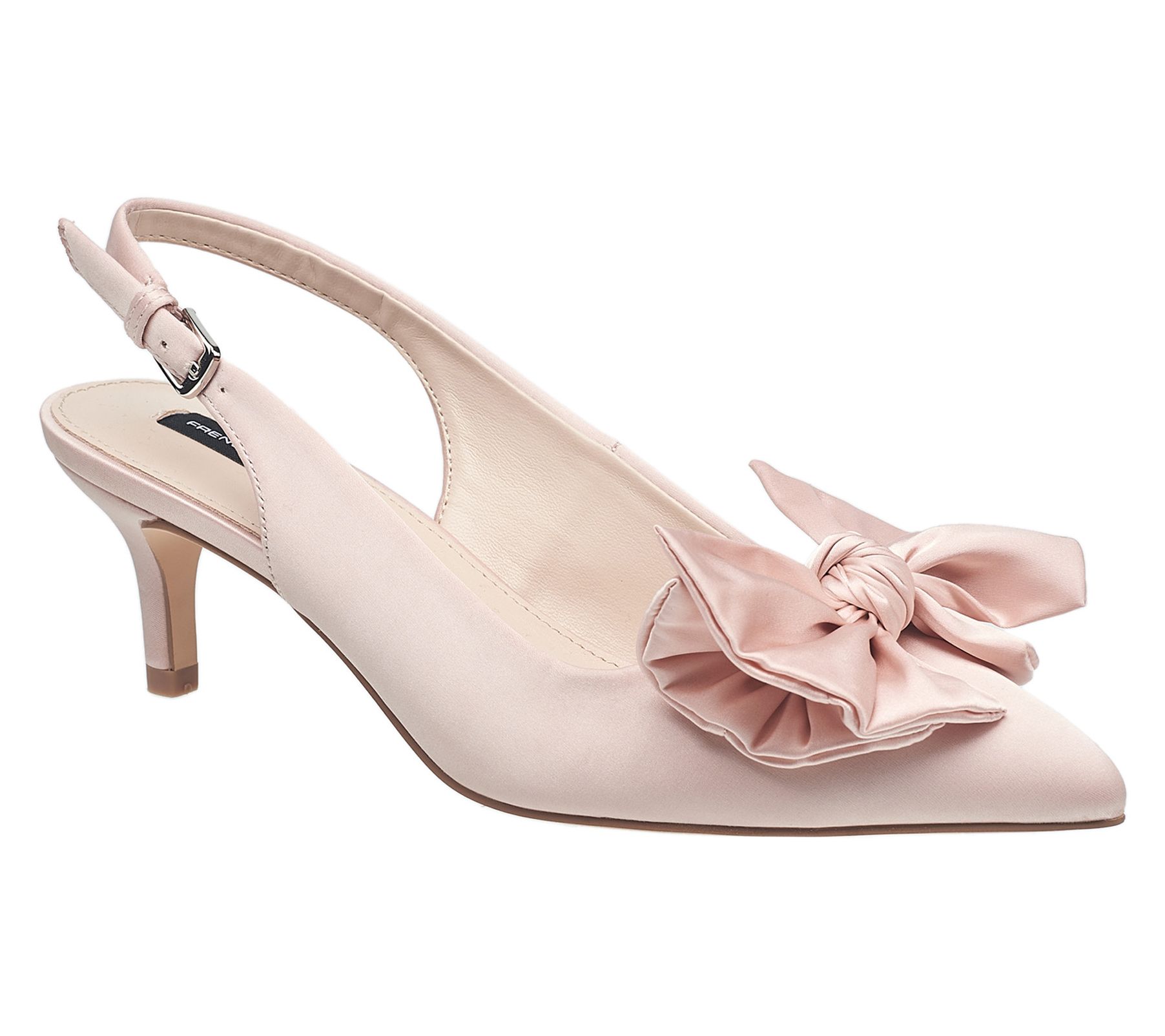 French Connection Ladies Quinnbow Slingback Kitten Heel
