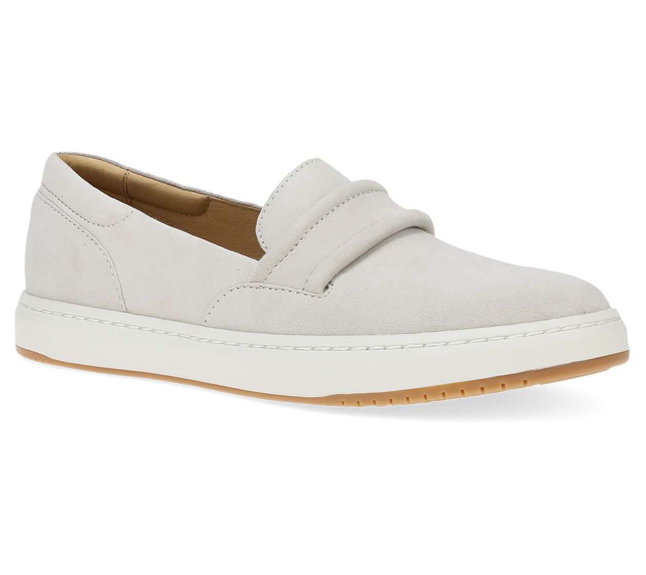 Dansko Josephine Taupe Suede Slip On