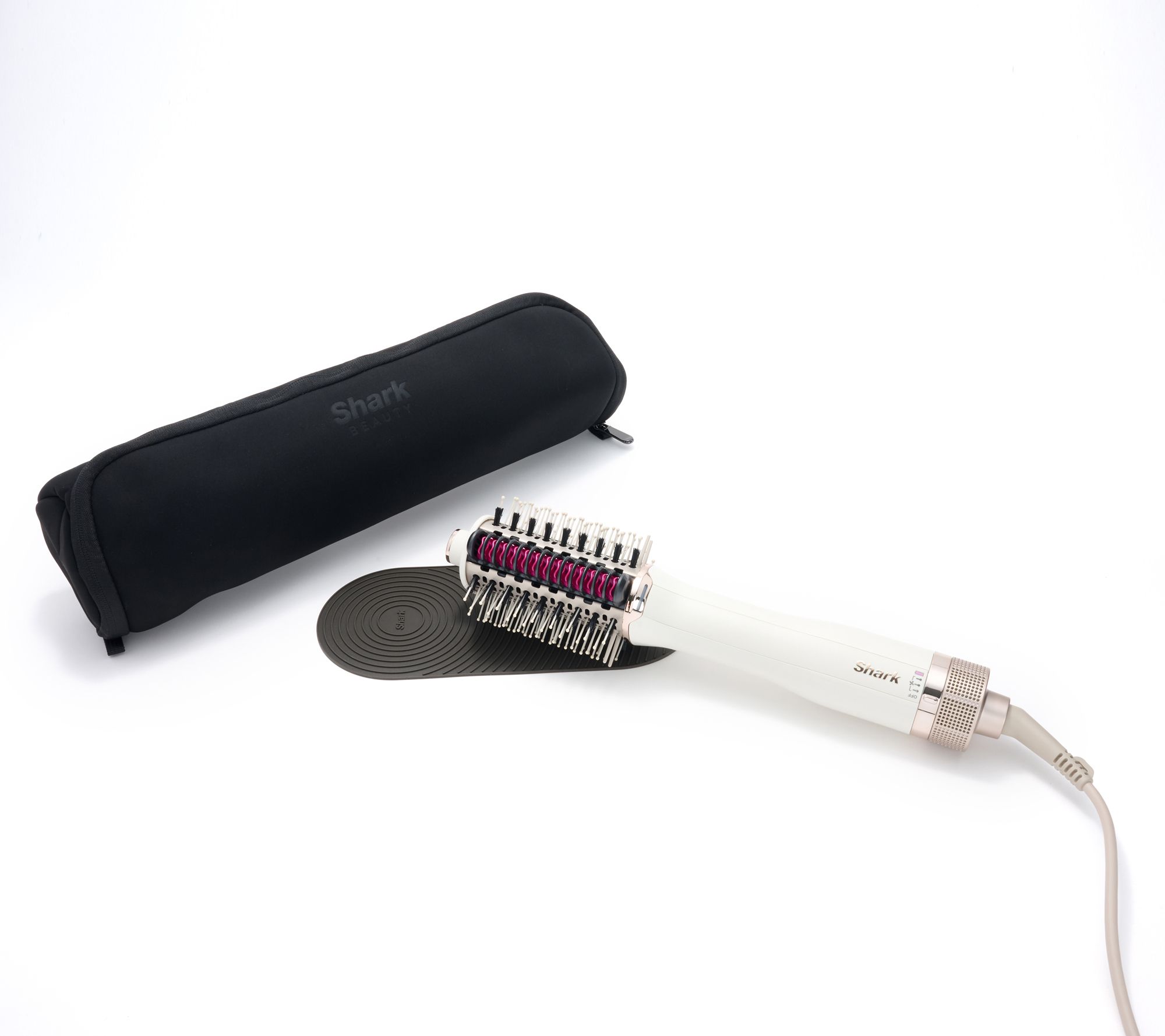  Shark SmoothStyle Blow Dry Brush & Heated Comb w/ Storage Bag