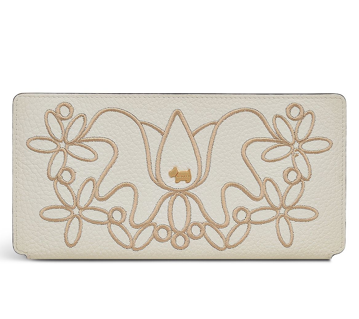 RADLEY Coin Street Large Embroidered Leather Wallet