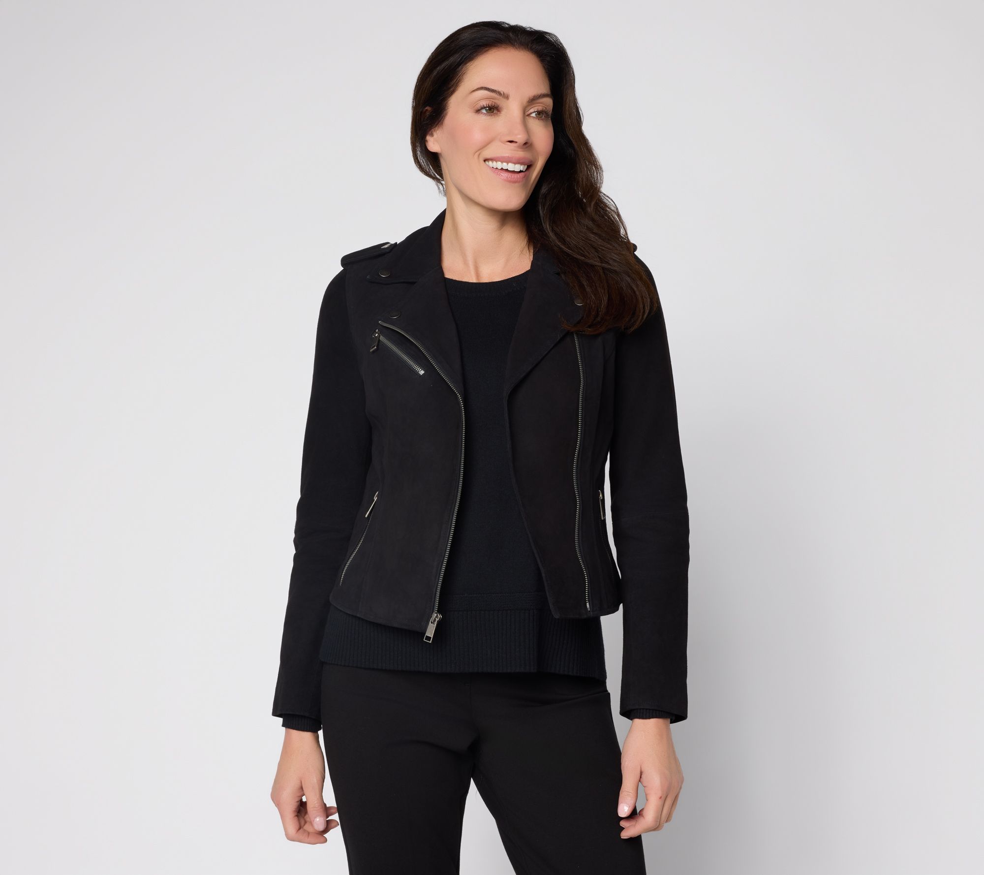 Wilson's Leather Madeline Suede Moto Jacket