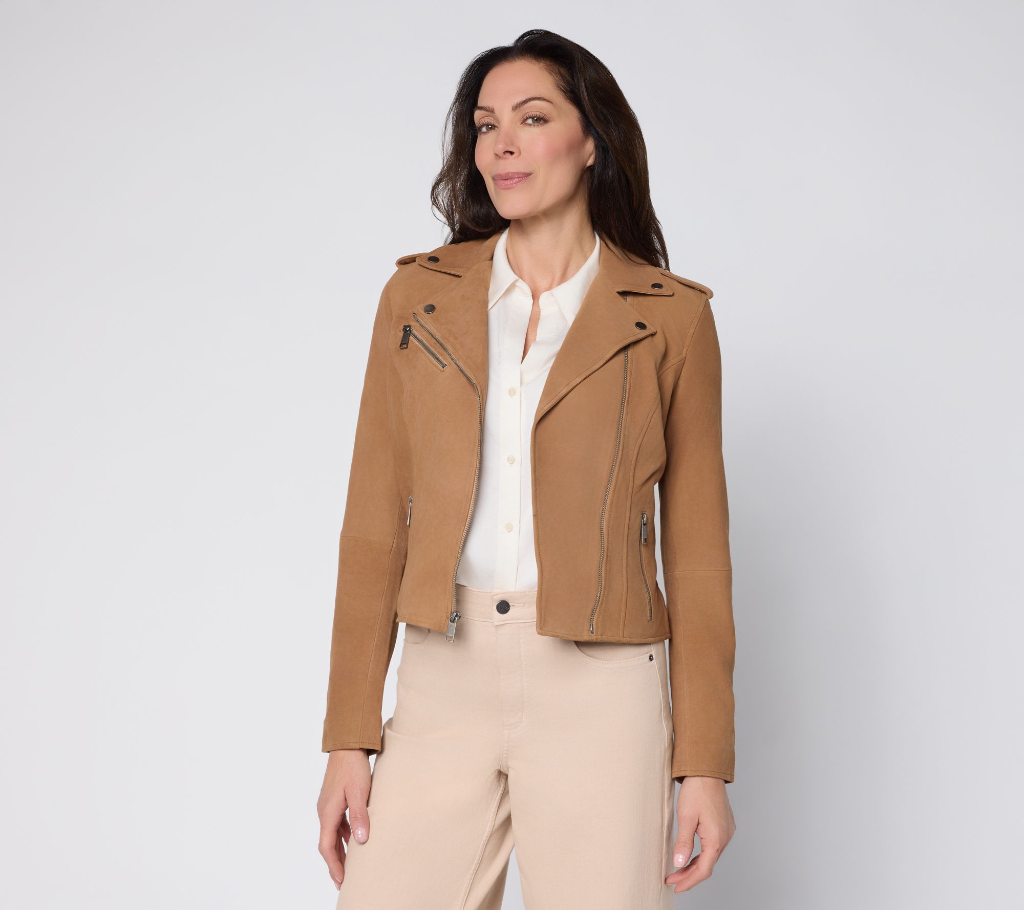 Wilson's Leather Madeline Suede Moto Jacket