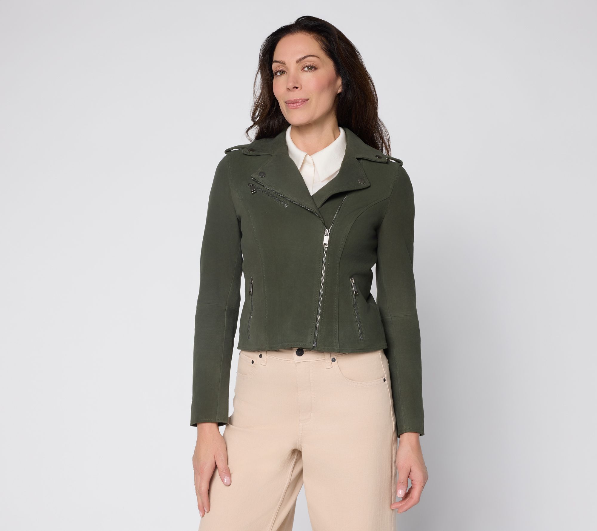 Wilson's Leather Madeline Suede Moto Jacket