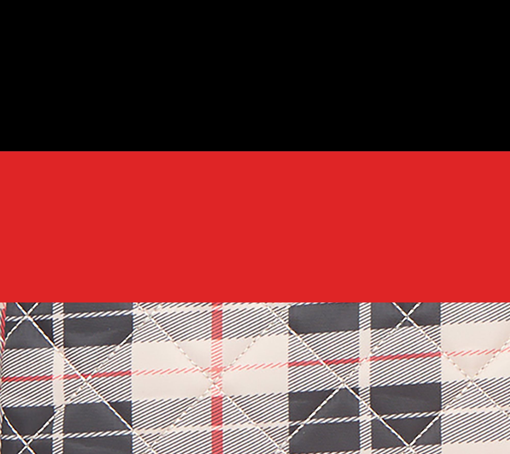 Khaki Plaid Tri