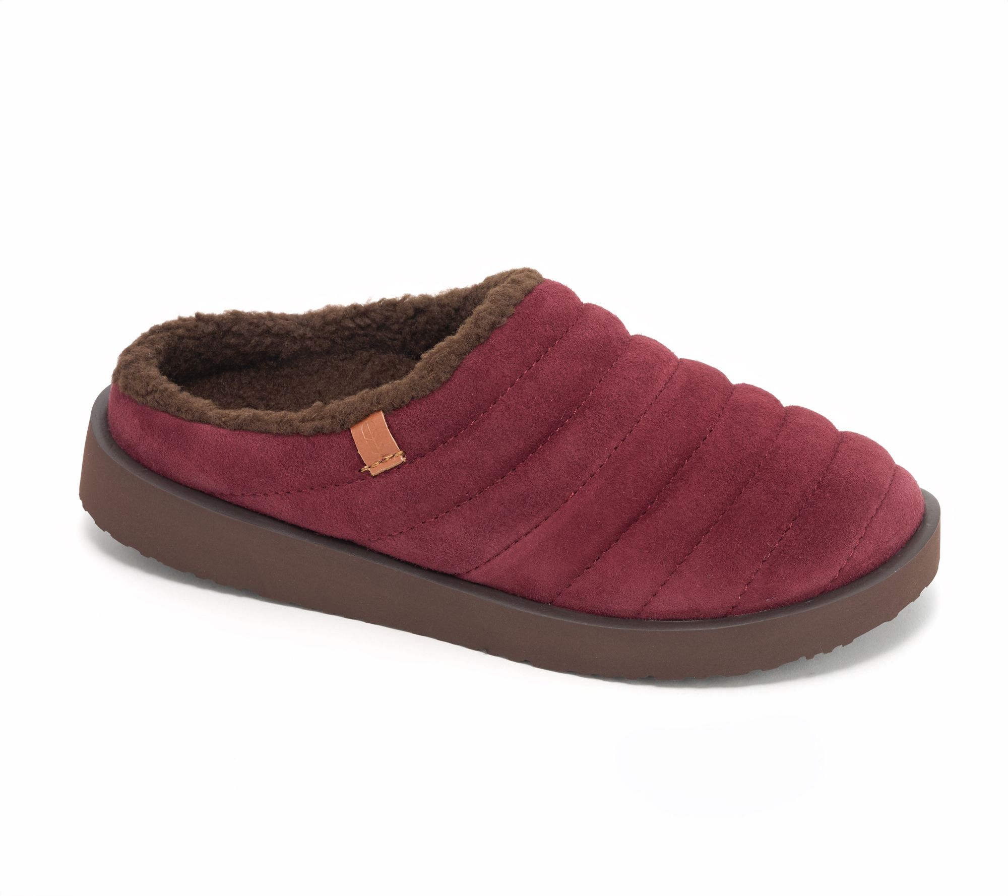  Revitalign Orthotic Quilted Suede Slippers - Aspen Valley - A715717