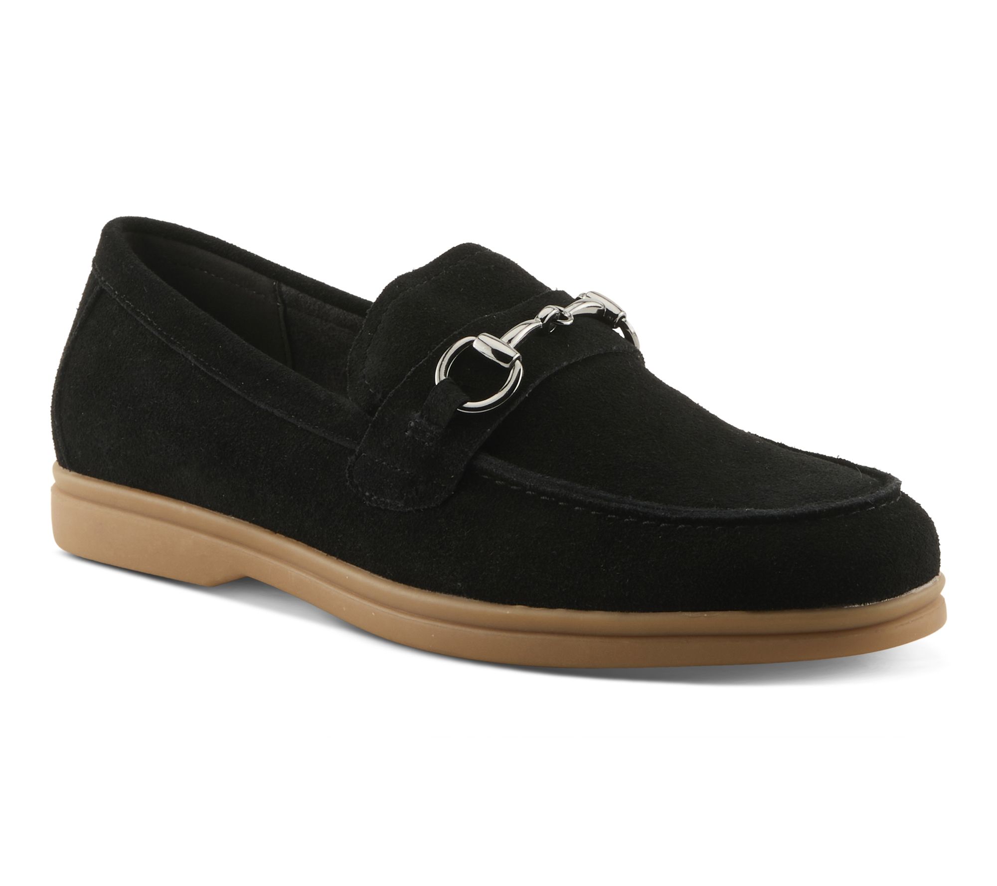 Spring Step Suede Loafers - Maryln