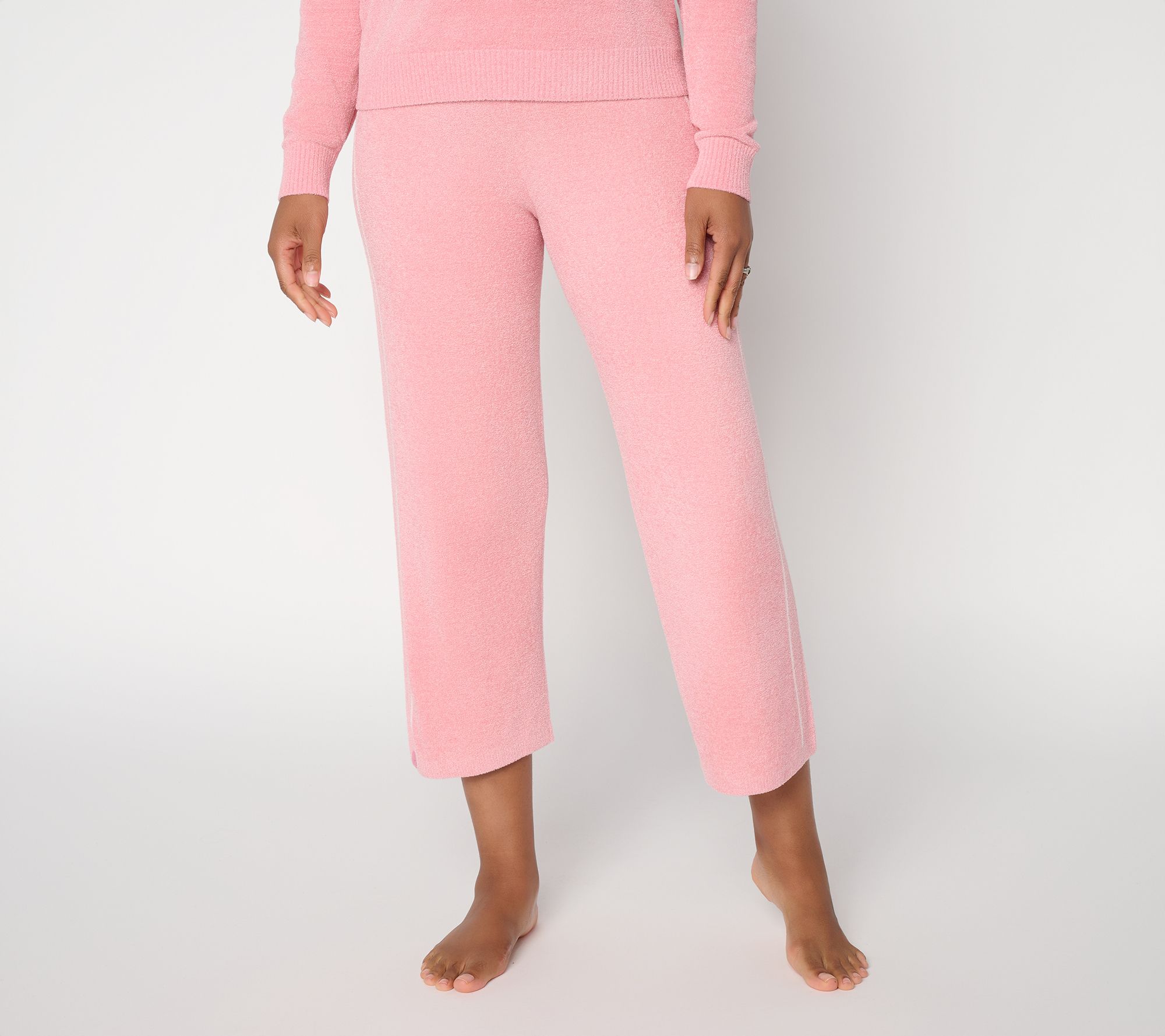 Barefoot Dreams Reg. CozyChic Ultra Lite Side Stripe Crop Pant