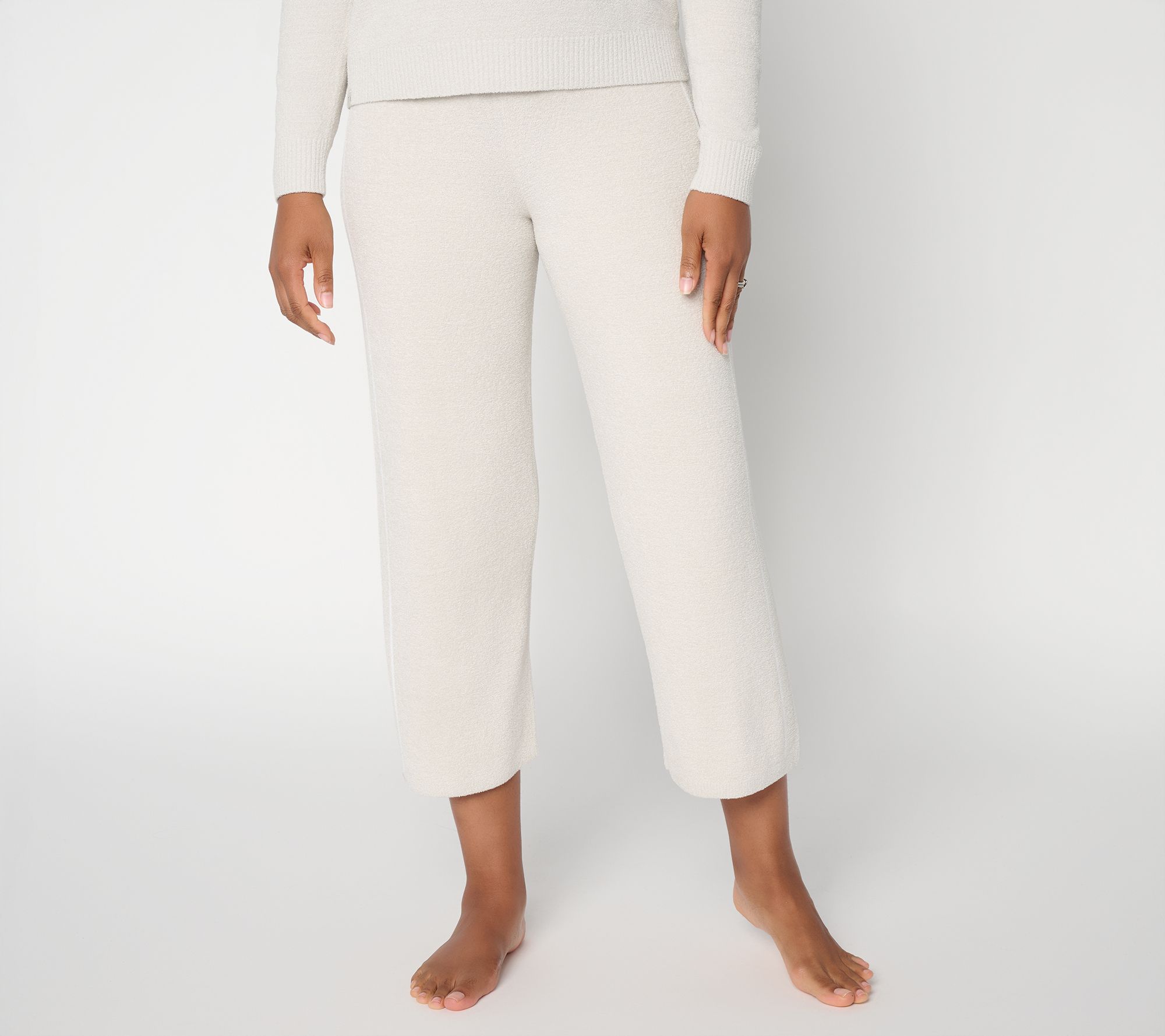 Barefoot Dreams Reg. CozyChic Ultra Lite Side Stripe Crop Pant