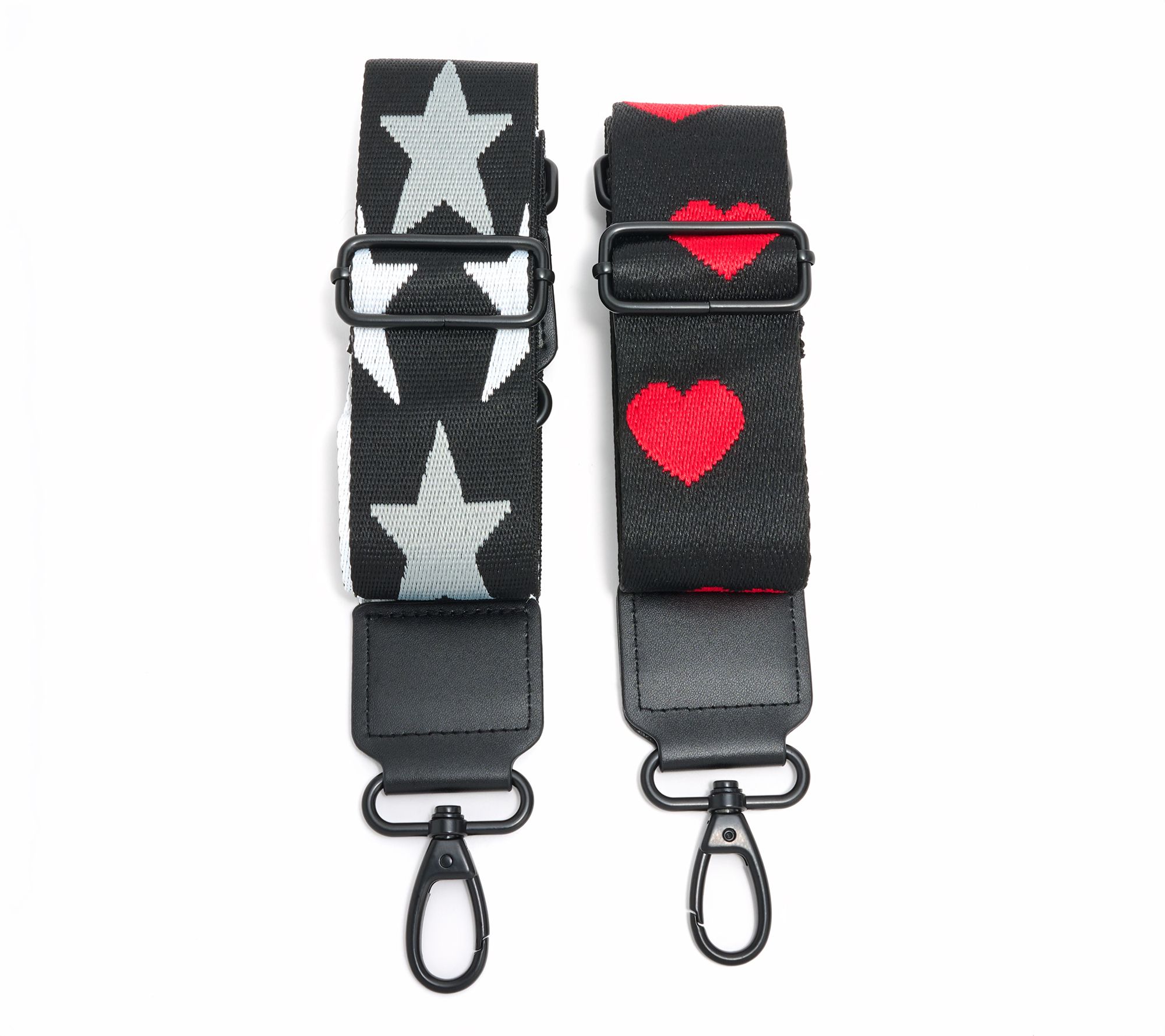 "As Is" Shawn Killinger x IHKWIP Hearts & Stars Crossbody Strap-2 Pack