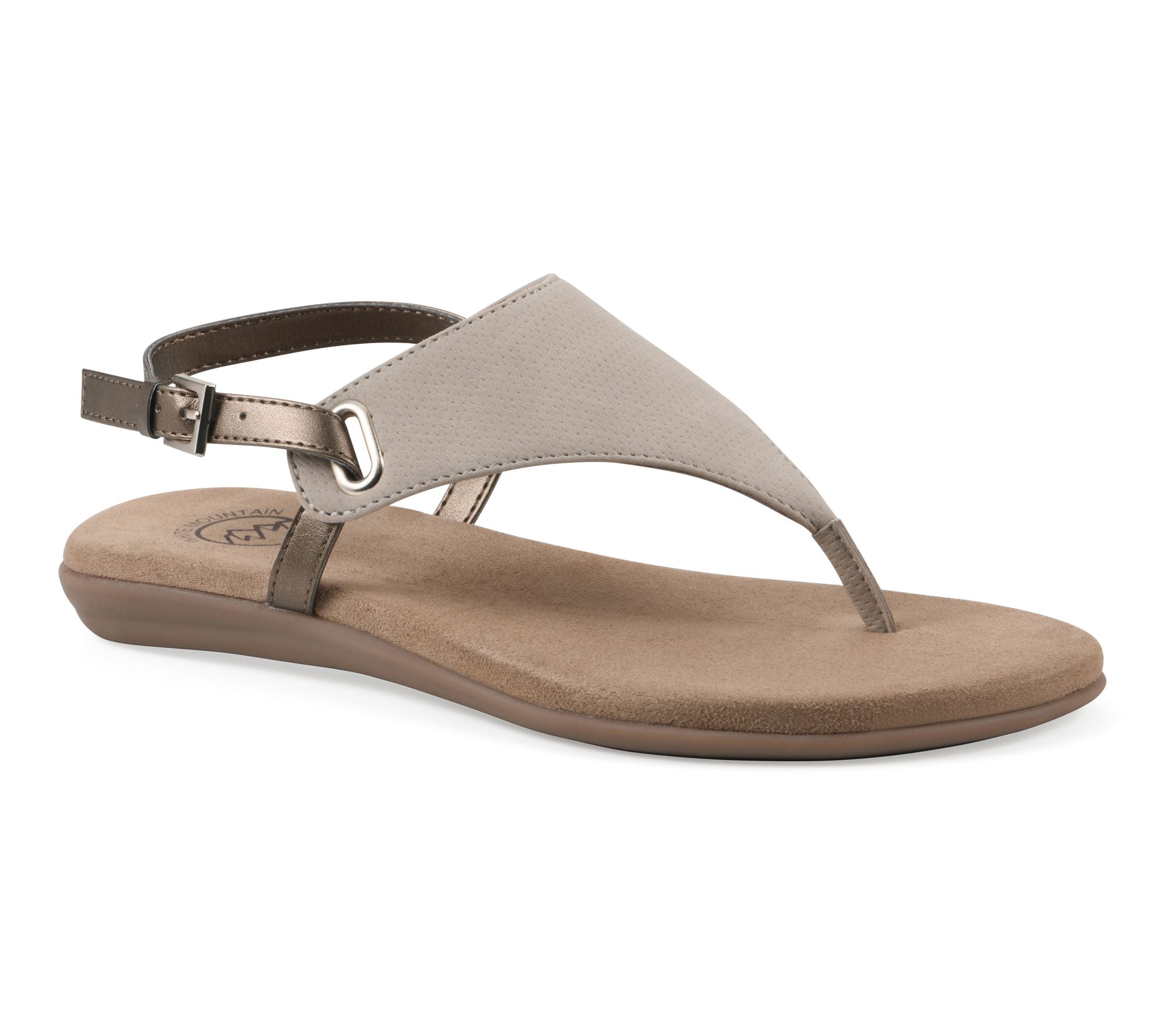White Mountain Slingback Sandals - Lifted