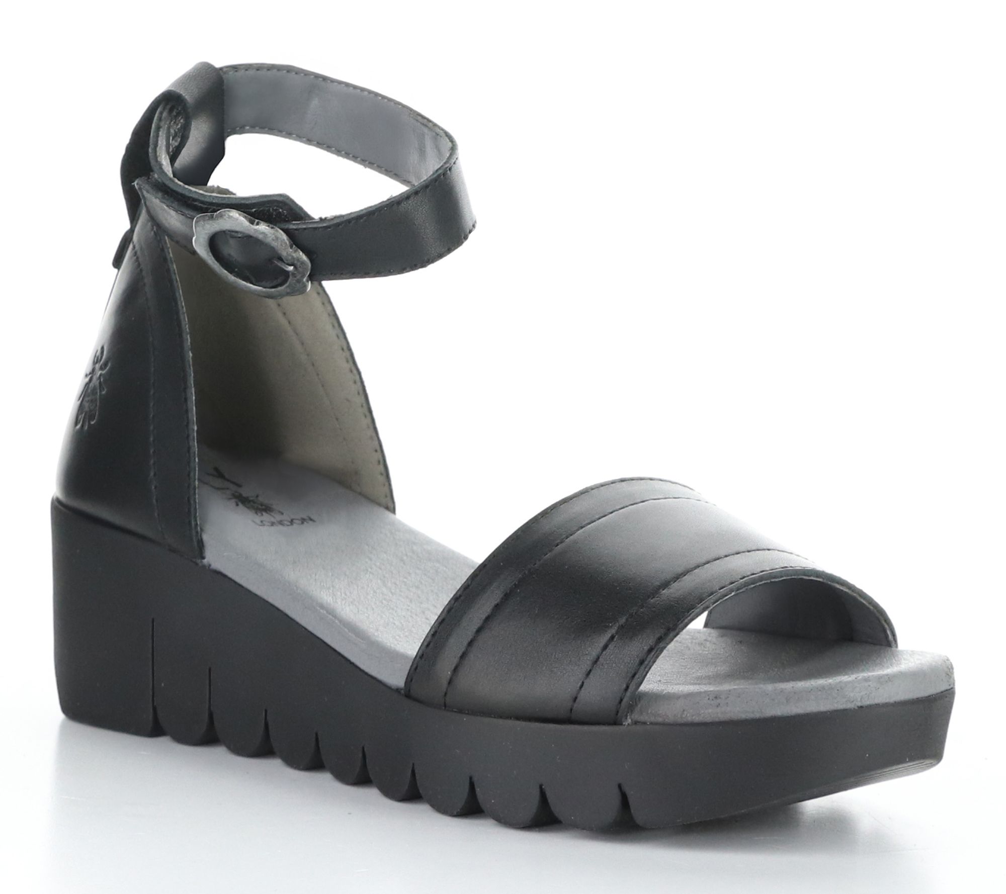 Fly London Burn Leather Sandals - Voik386Fly