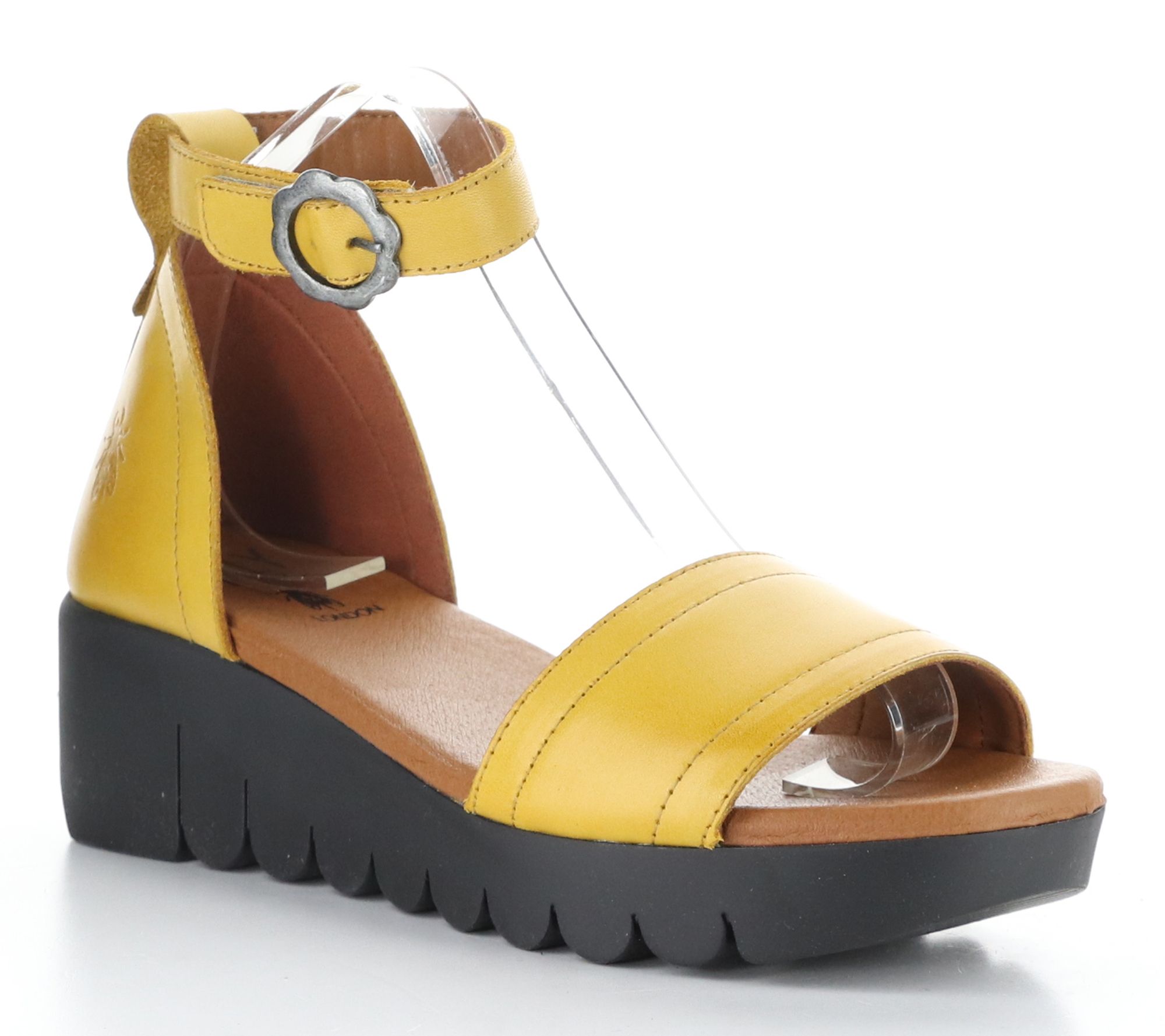 Fly London Burn Leather Sandals - Voik386Fly