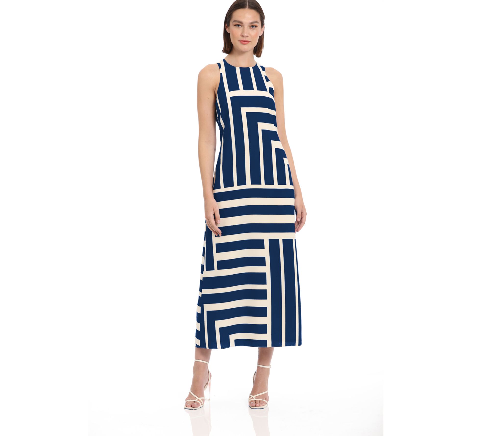 Donna Morgan Maxi Striped Dress