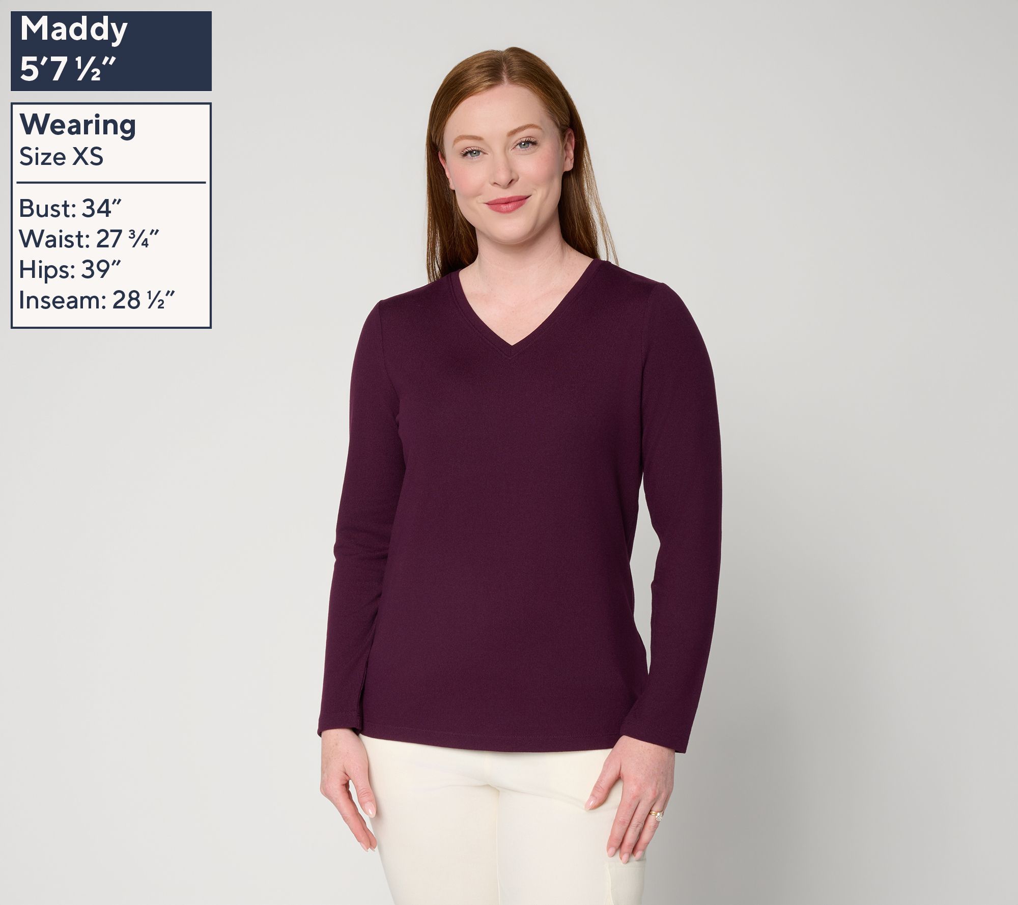 Denim & Co. Essentials Heavenly Jersey & Waffle Knit 2-Pack Tops | QVC