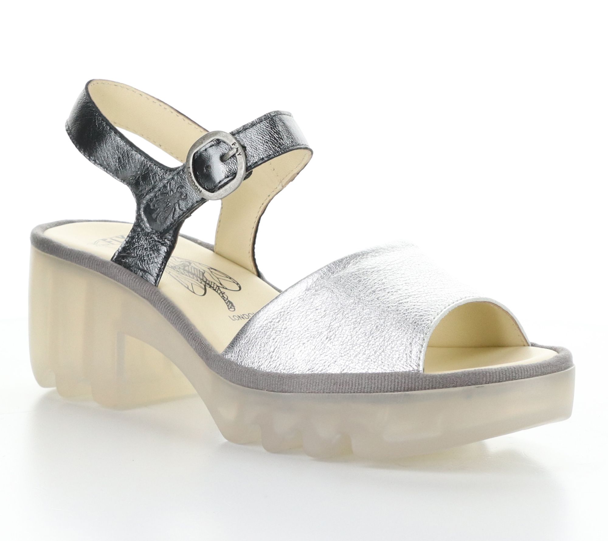 Fly London Idra Hook & Loop  Sandals  - Tull503Fly