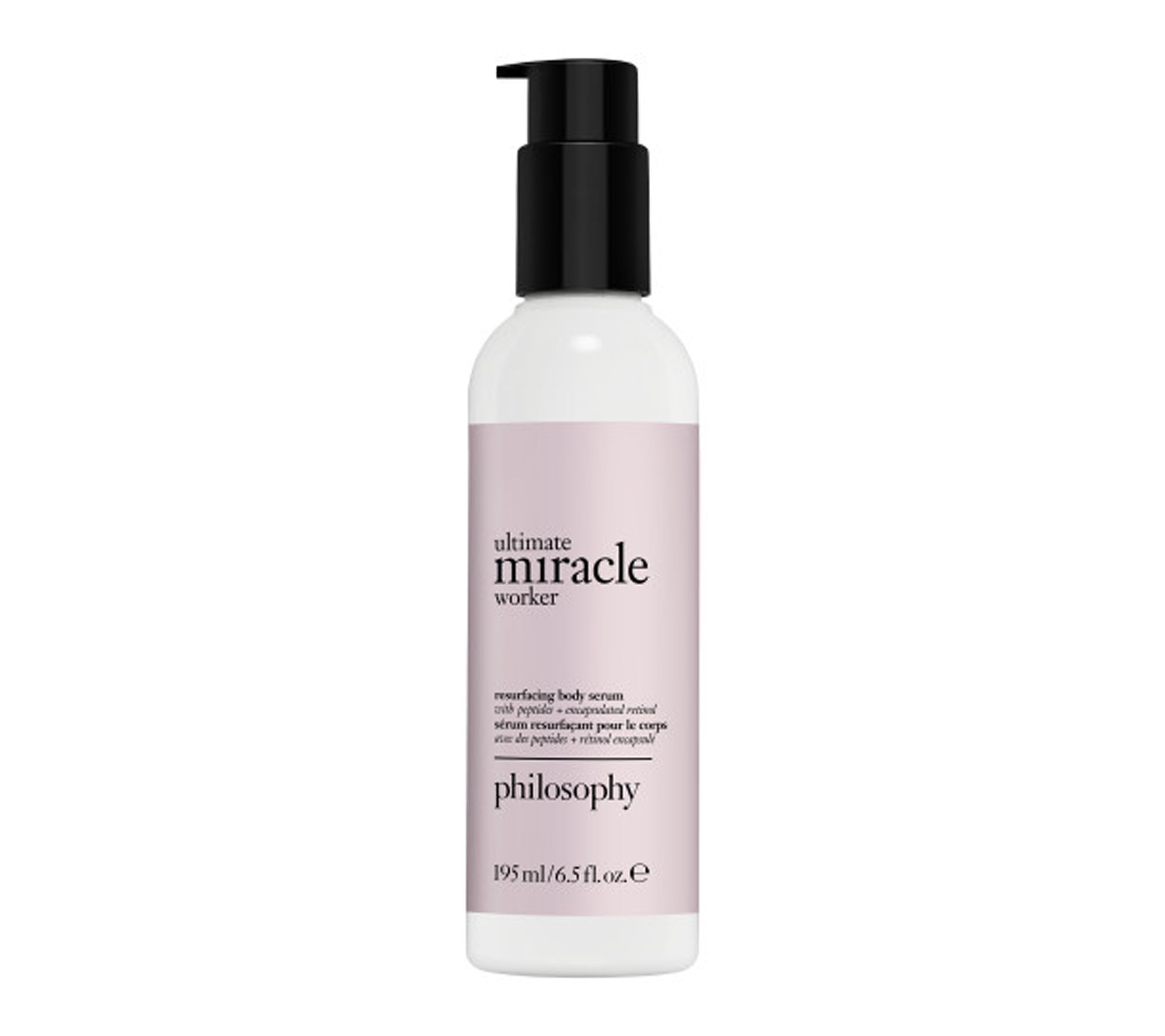 philosophy ultimate miracle worker resurfacing body serum