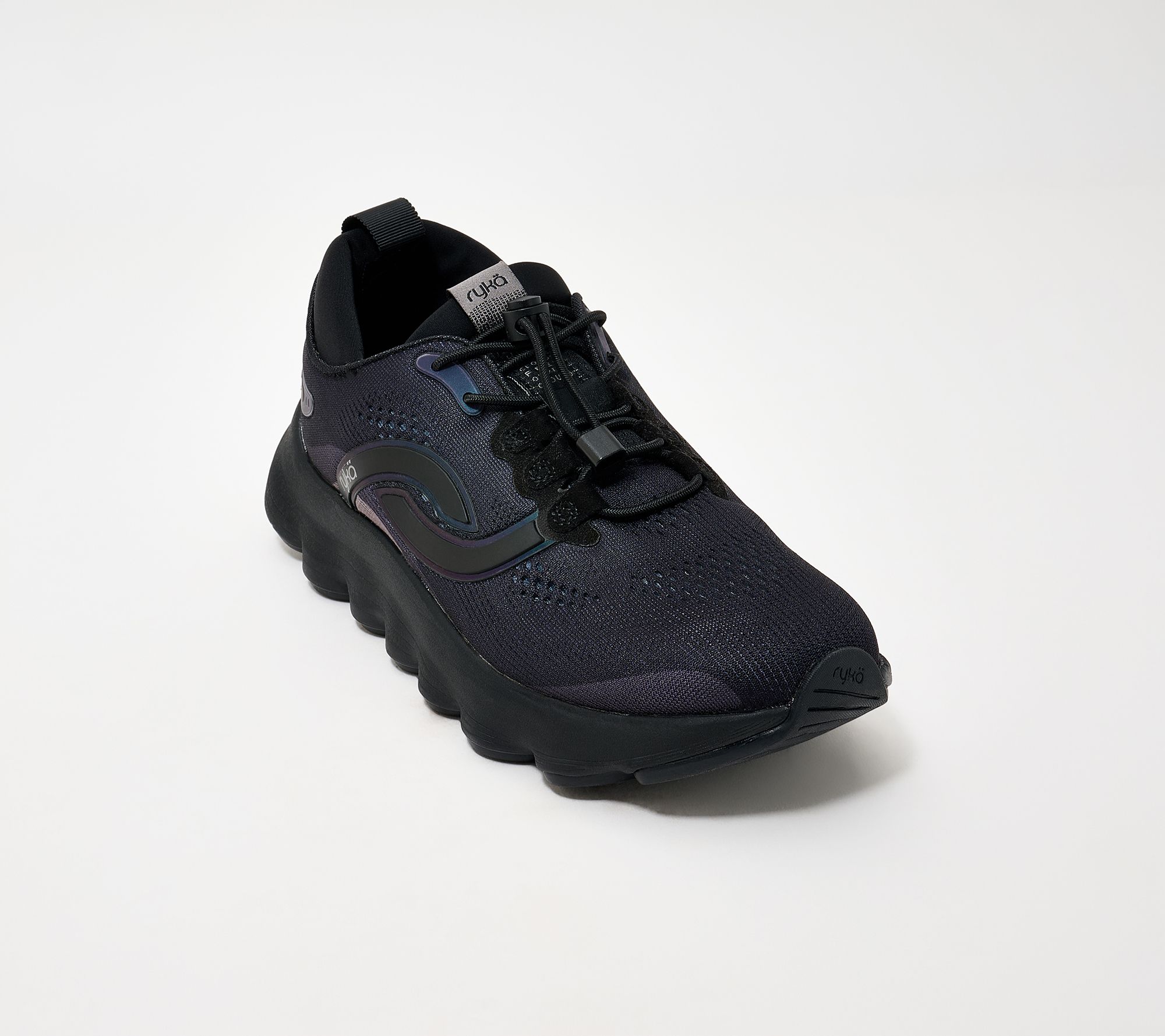 Ryka Bungee Lace Walking Sneakers - Podflow EZ