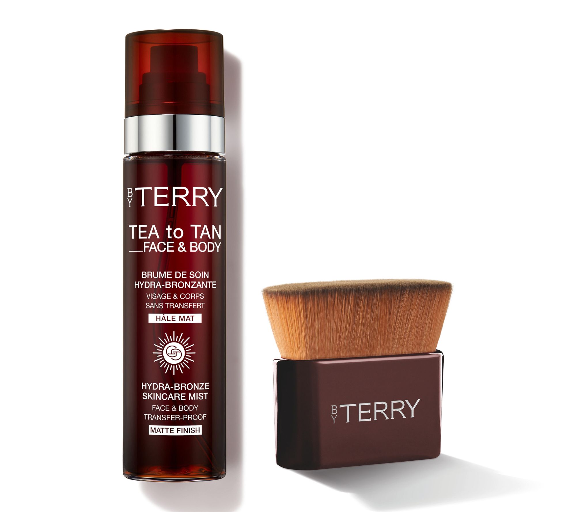 By Terry Tea to Tan Instant Tanning Mist & Brush Set