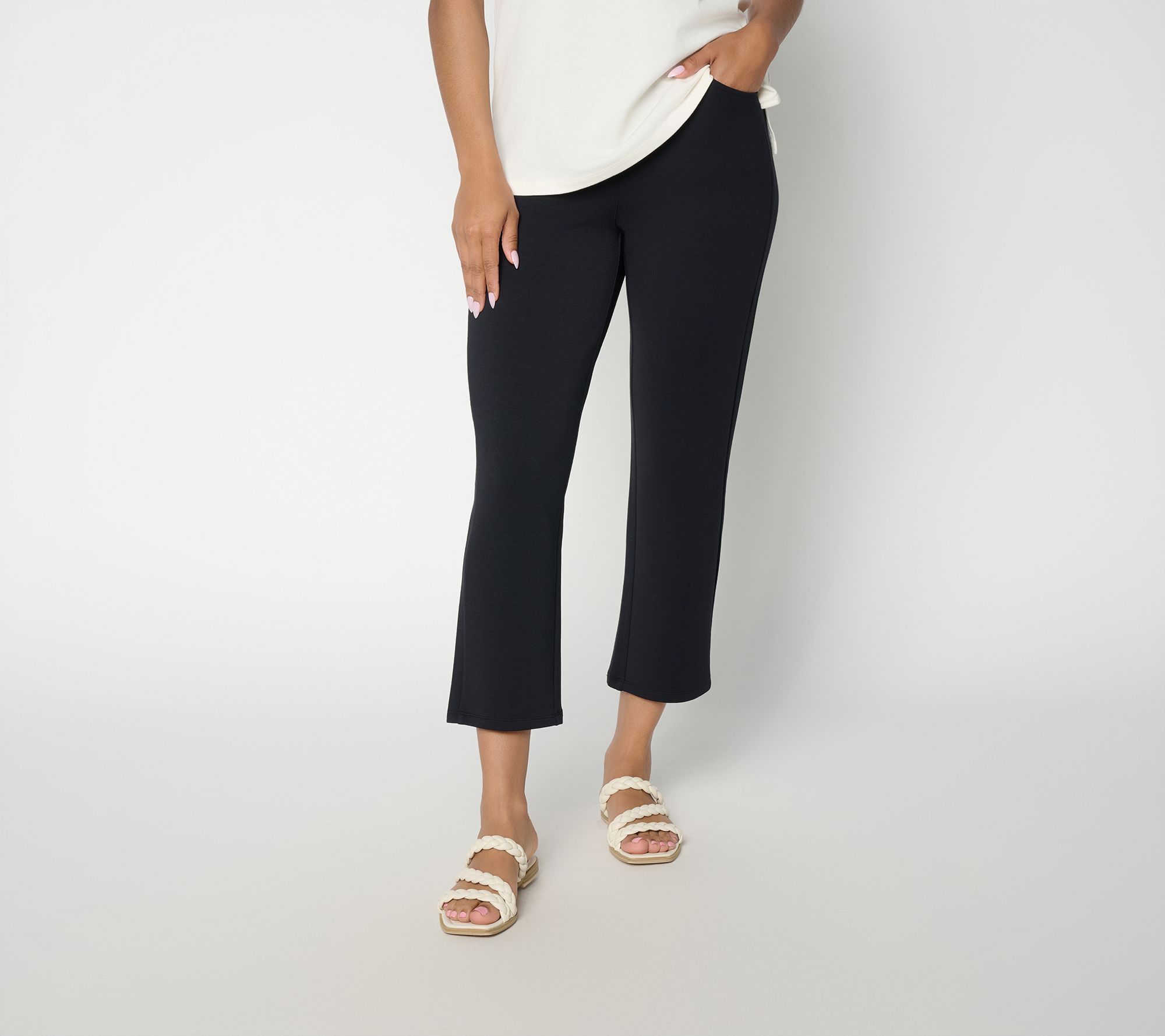 "As Is" Belle by Kim Gravel Pet ScubaLuxe 5 Pocket Crop Pant