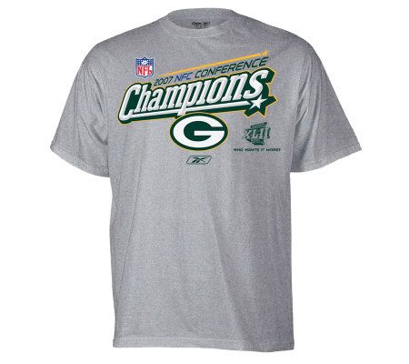 NFL 2007 Packers NFC Champions Youth Locker Room T-Shirt 